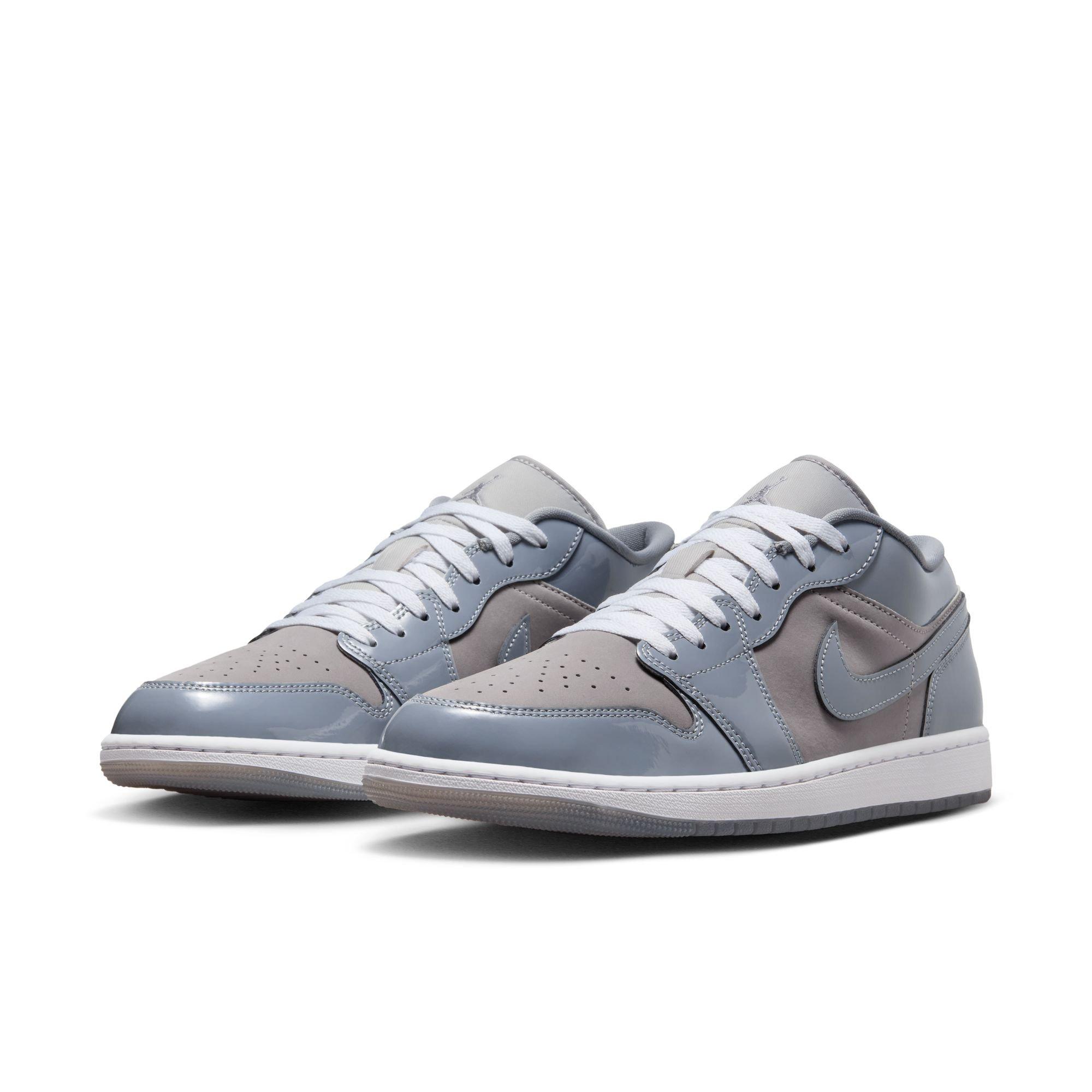 Jordan 1 Low SE "Medium Grey/Cool Grey/White" Men's Shoe - GREY Thumbnail View 5