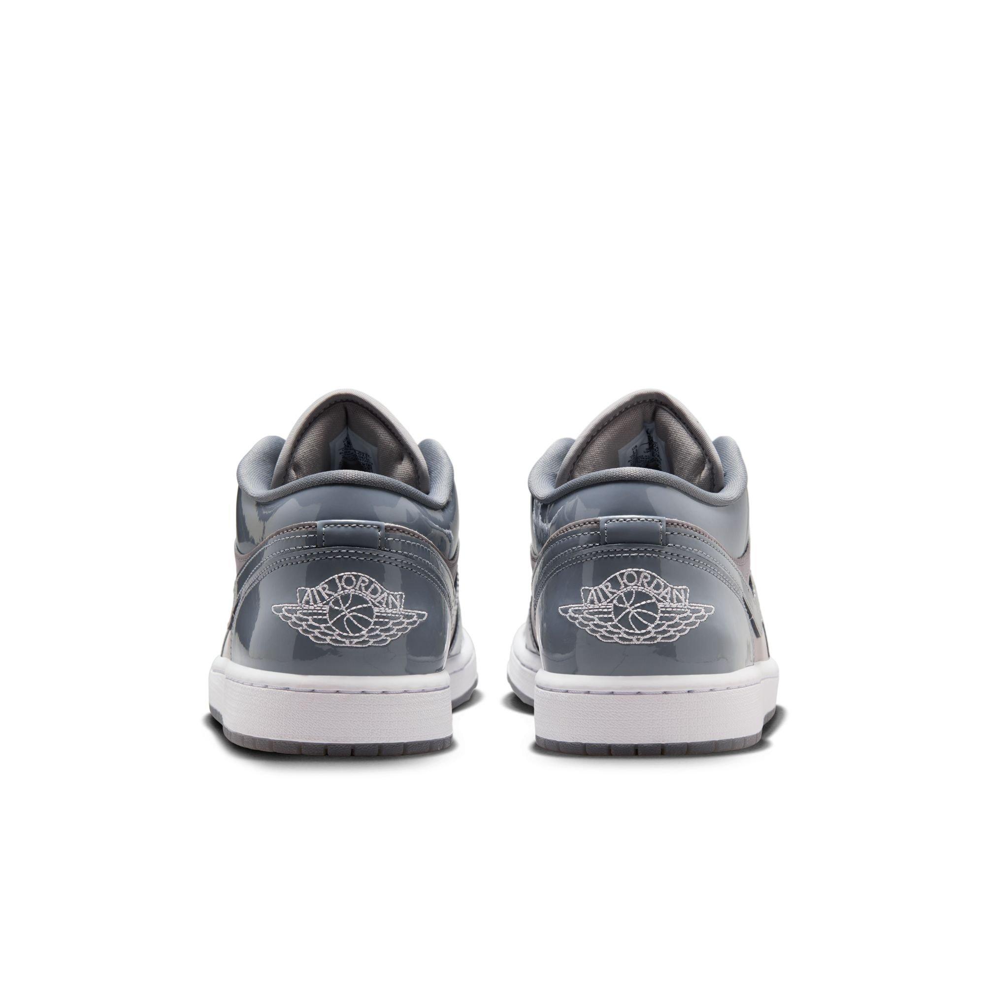 Jordan 1 Low SE "Medium Grey/Cool Grey/White" Men's Shoe - GREY Thumbnail View 7