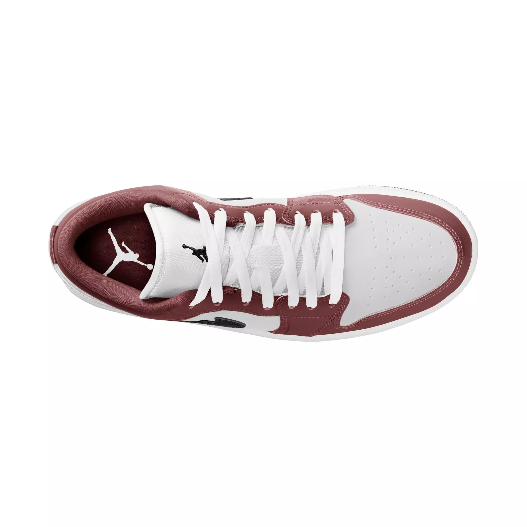 Jordan 1 Low SE "White/Black/Dark Pony" Men's Shoe - WHITE/BLACK