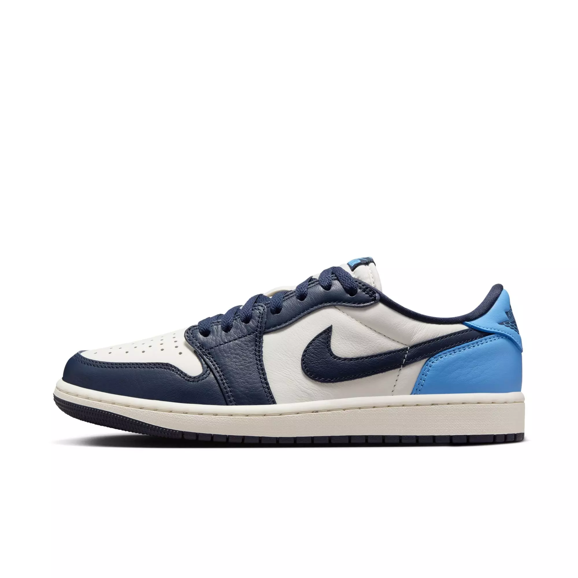 Jordan 1 Low OG "Obsidian" Men's Shoe - OBSIDIAN/UNIVERSITY BLUE/SAIL