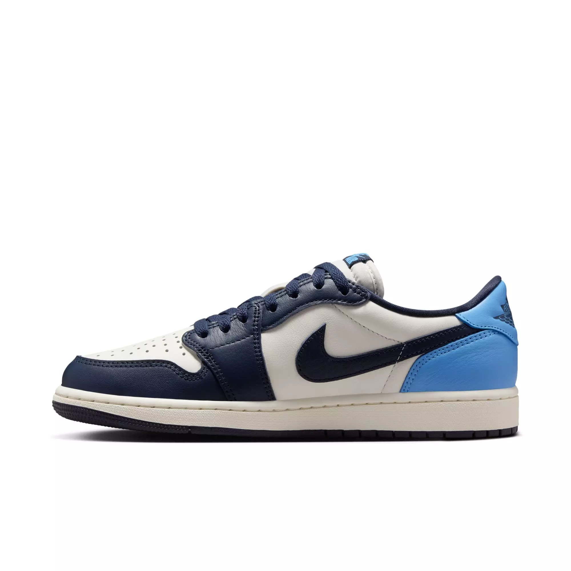 Jordan 1 Low OG "Obsidian" Men's Shoe - OBSIDIAN/UNIVERSITY BLUE/SAIL
