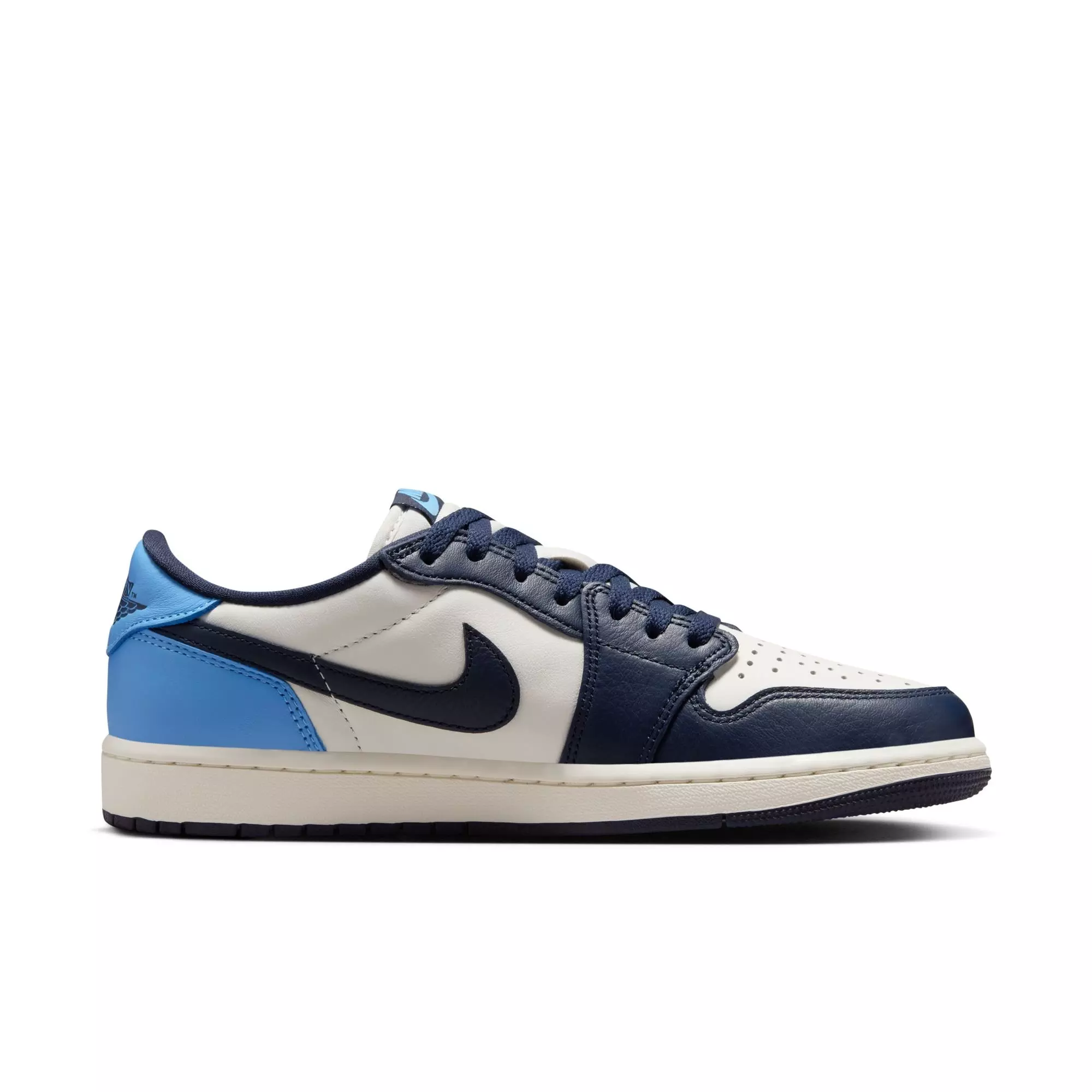Jordan 1 Low OG "Obsidian" Men's Shoe - OBSIDIAN/UNIVERSITY BLUE/SAIL