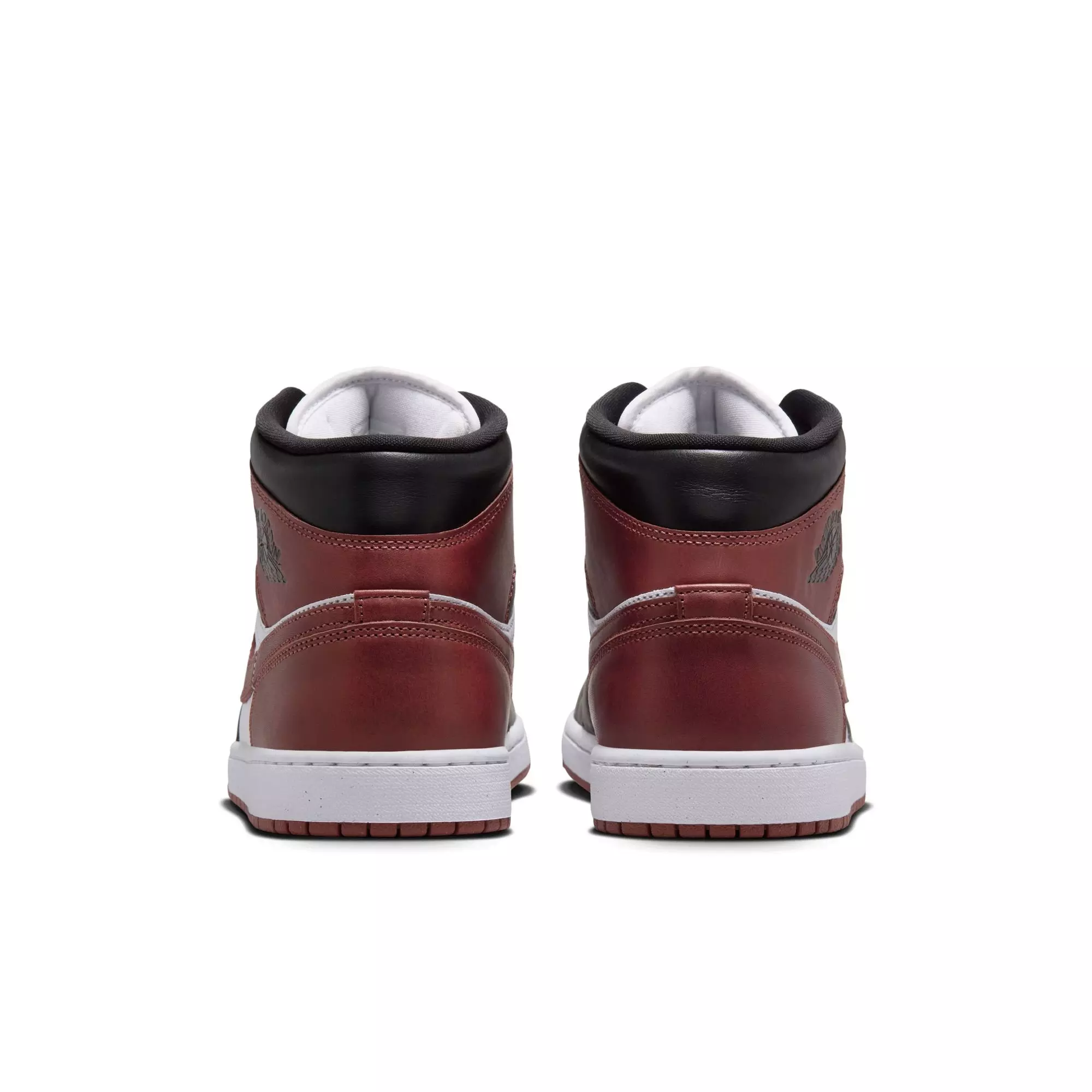 Jordan 1 Mid SE "White/Dark Pony/Black" Men's Shoe - WHITE/BLACK