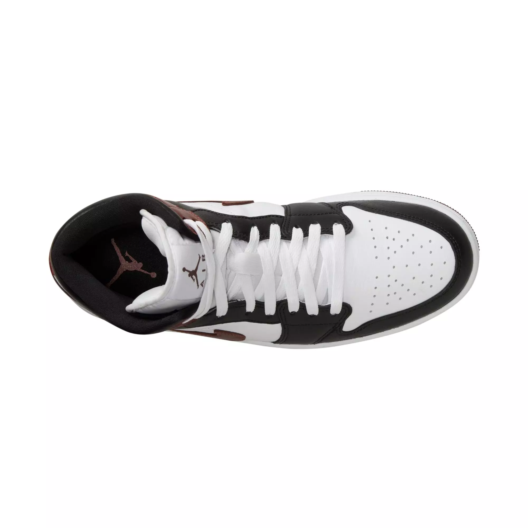 Jordan 1 Mid SE "White/Dark Pony/Black" Men's Shoe - WHITE/BLACK