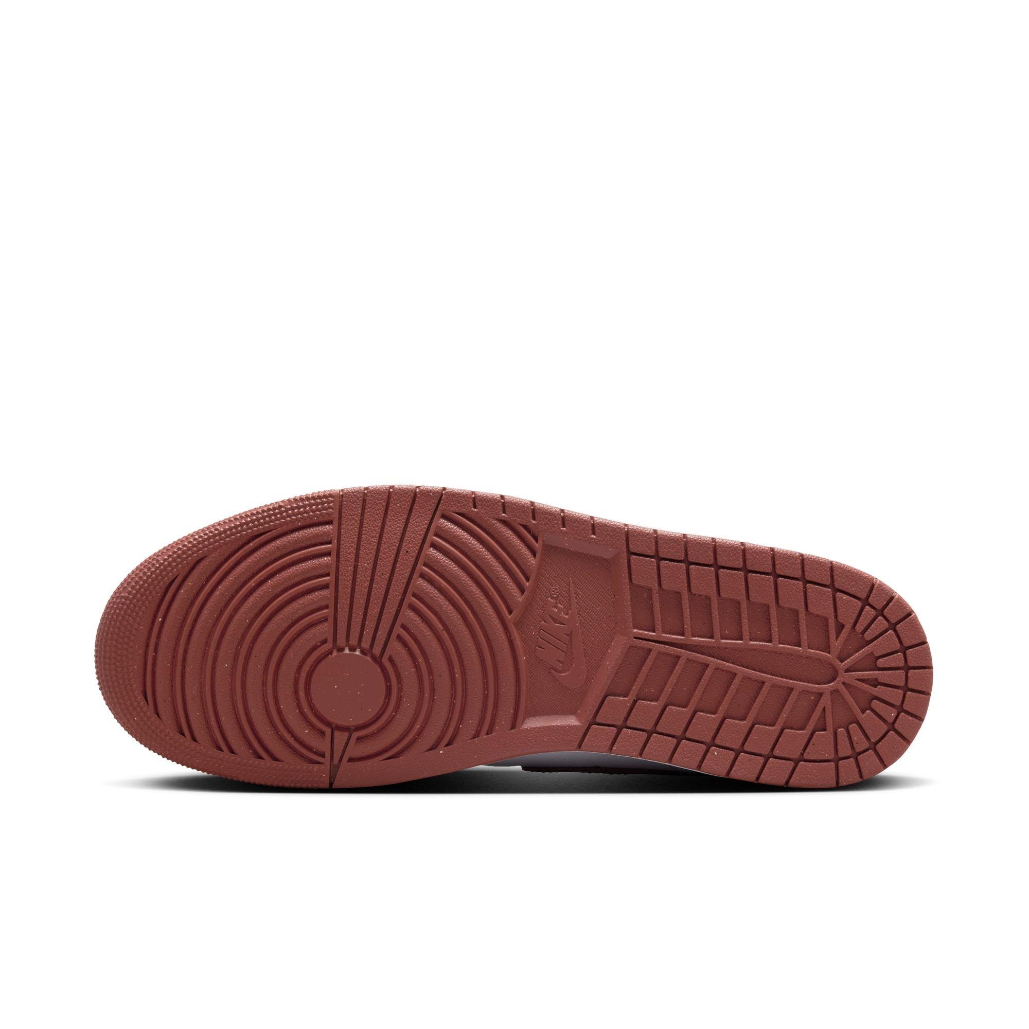 Jordan 1 Mid SE "White/Dark Pony/Black" Men's Shoe - WHITE/BLACK Thumbnail View 9