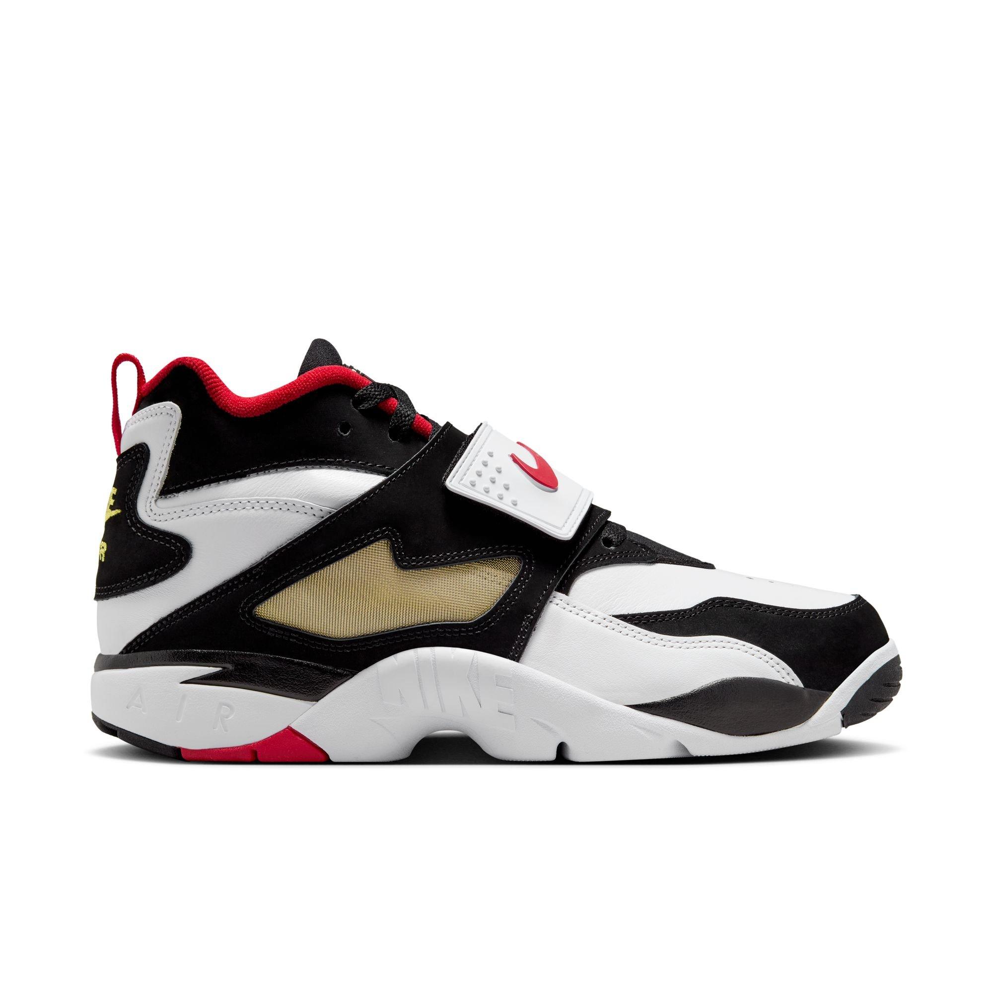 Nike Air Diamond Turf “49ers” Men's Shoe - WHITE/FIRE RED/BLACK