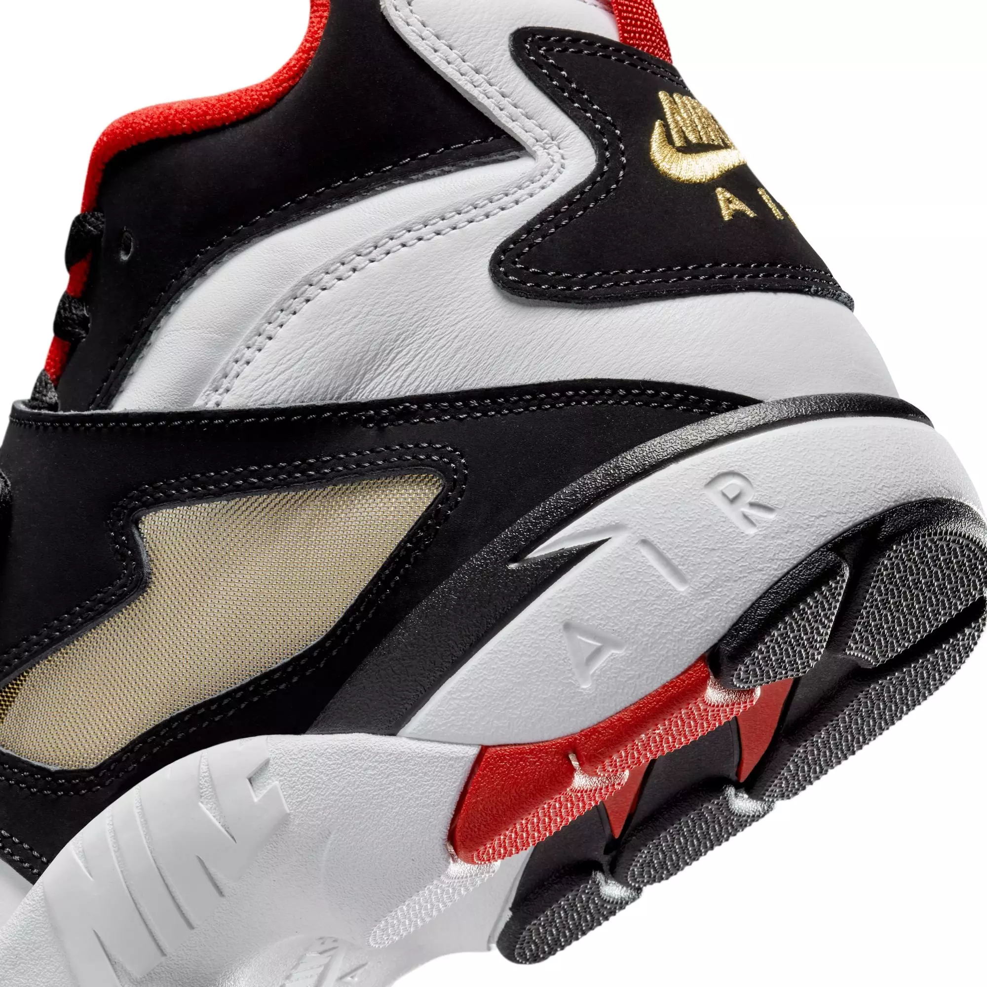 Nike Air Diamond Turf “49ers” Men's Shoe - WHITE/FIRE RED/BLACK