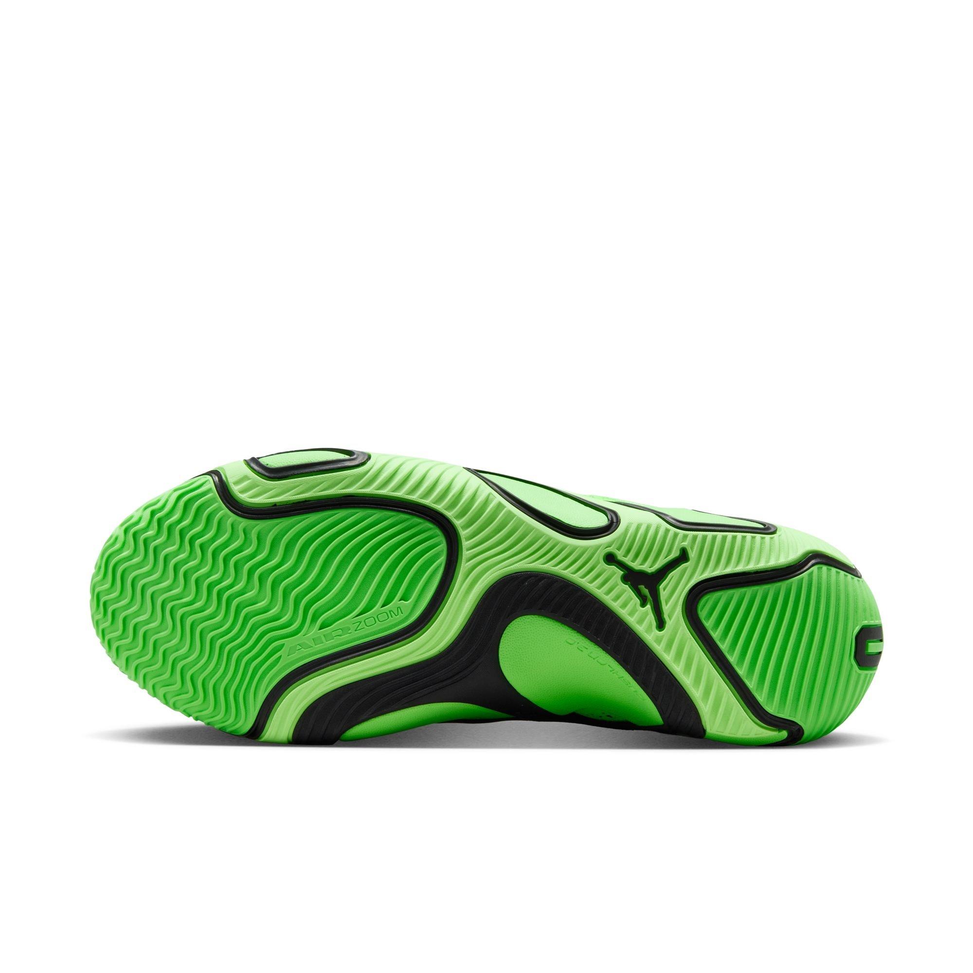 Jordan Tatum 3 "Deuce" Men's Basketball Shoe - GHOST GREEN/BLACK/ELECTRIC GREEN Thumbnail View 11