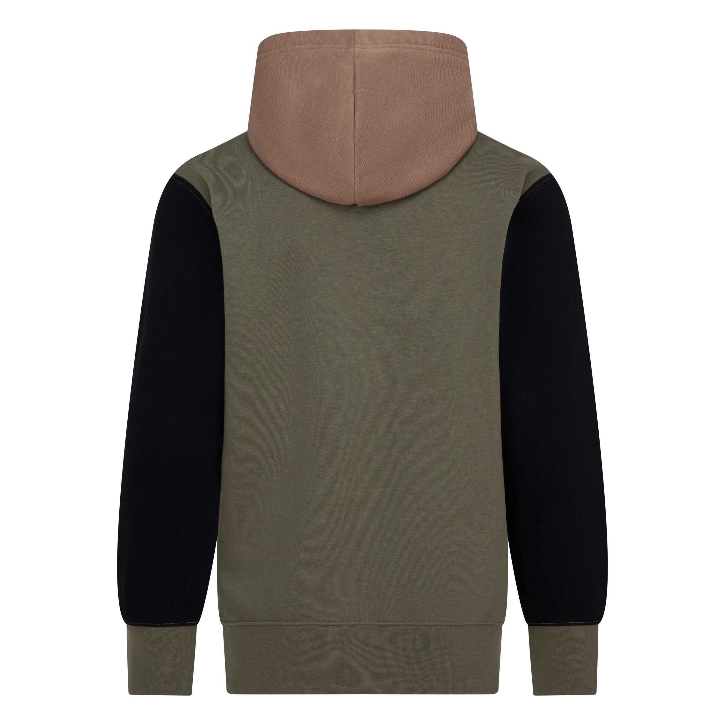 Jordan Brooklyn Fleece Big Boys' Green Multi Hoodie