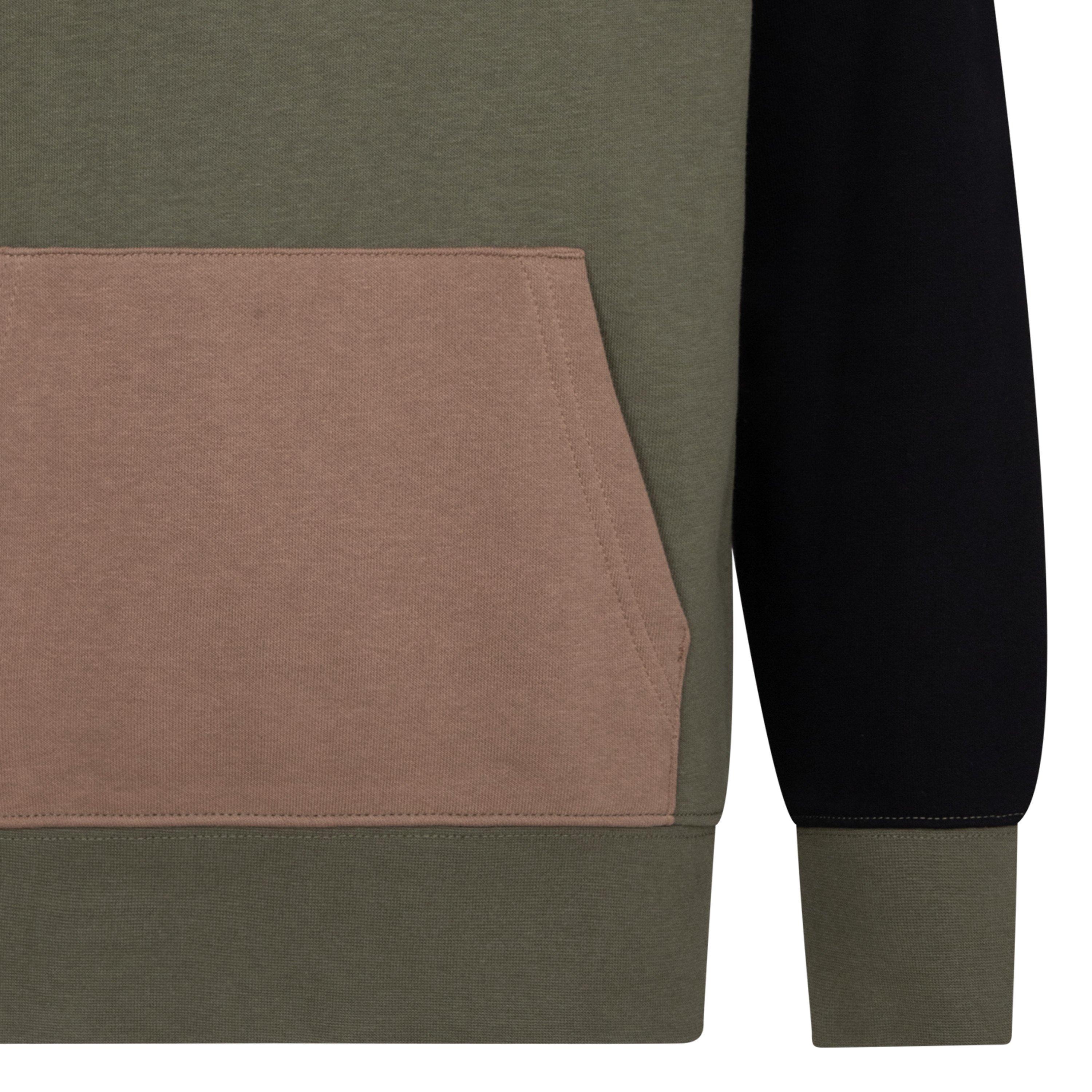 Jordan Big Boys' Brooklyn Fleece Hoodie - Green Multi - GREEN Thumbnail View 3