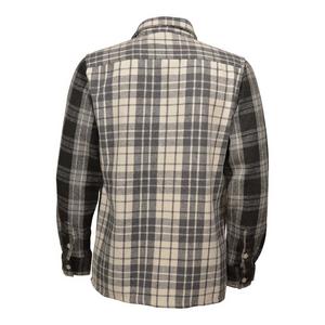 Reason Men's Mixed Pattern Flannel Shirt - Grey