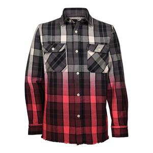 Reason Men's Splatter Distress Flannel Shirt