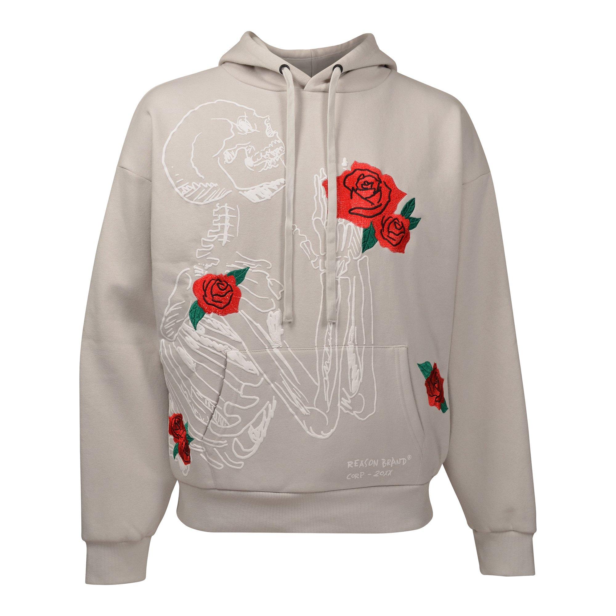 Reason Men's No Love Lost Hoodie - Grey - GREY Thumbnail View 1