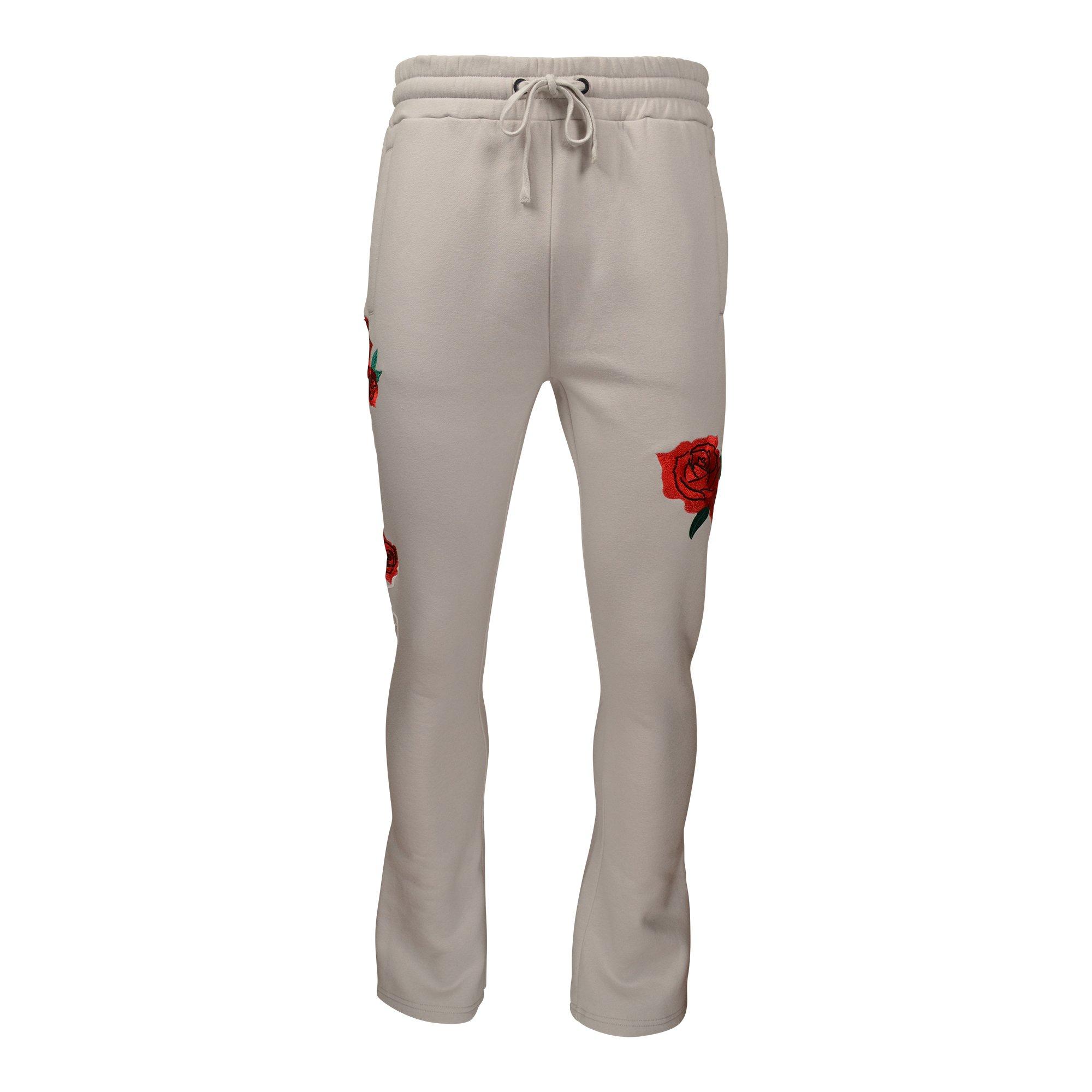 Reason Men's No Love Lost Flair Fleece Pants - GREY Thumbnail View 1