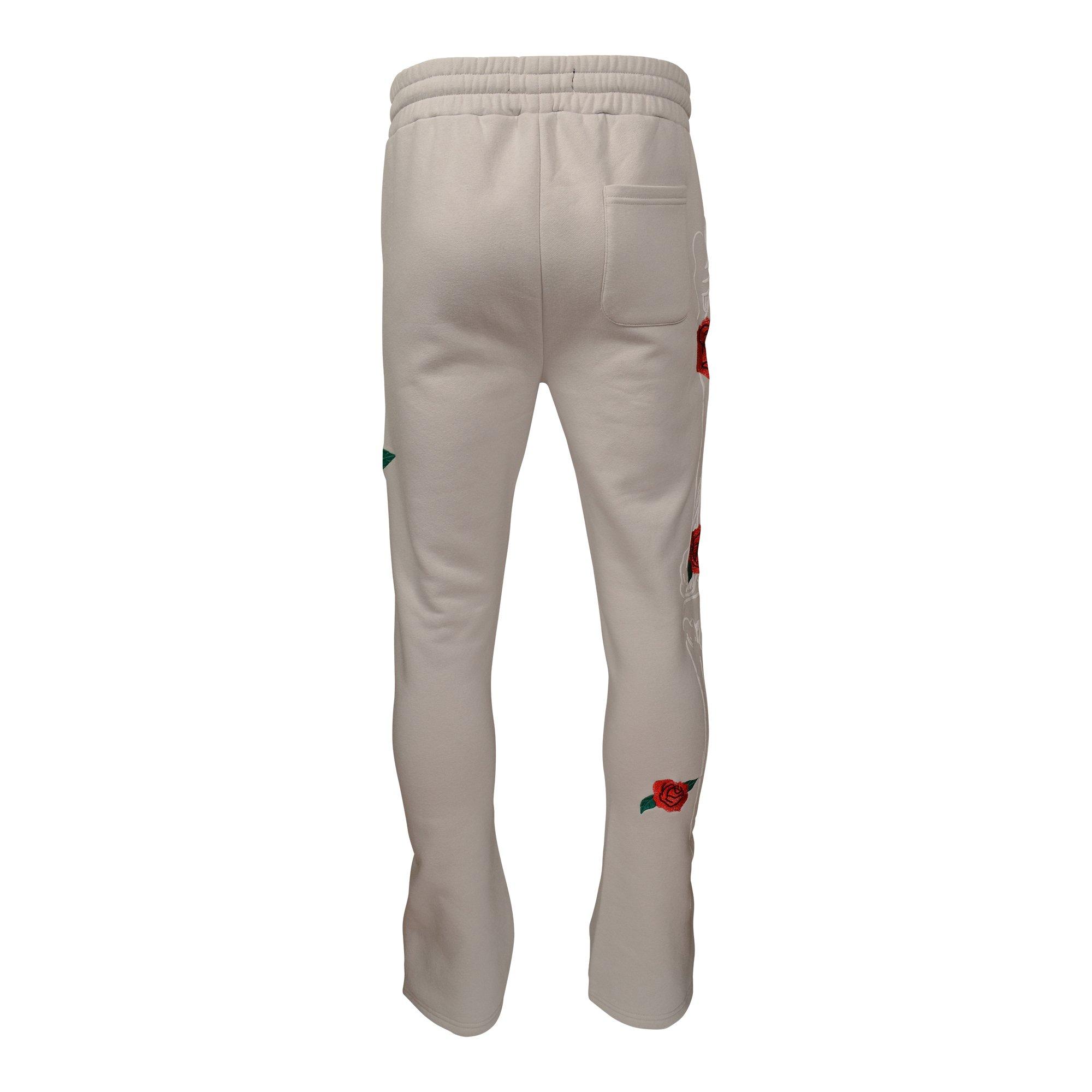 Reason Men's No Love Lost Flair Fleece Pants - GREY Thumbnail View 4