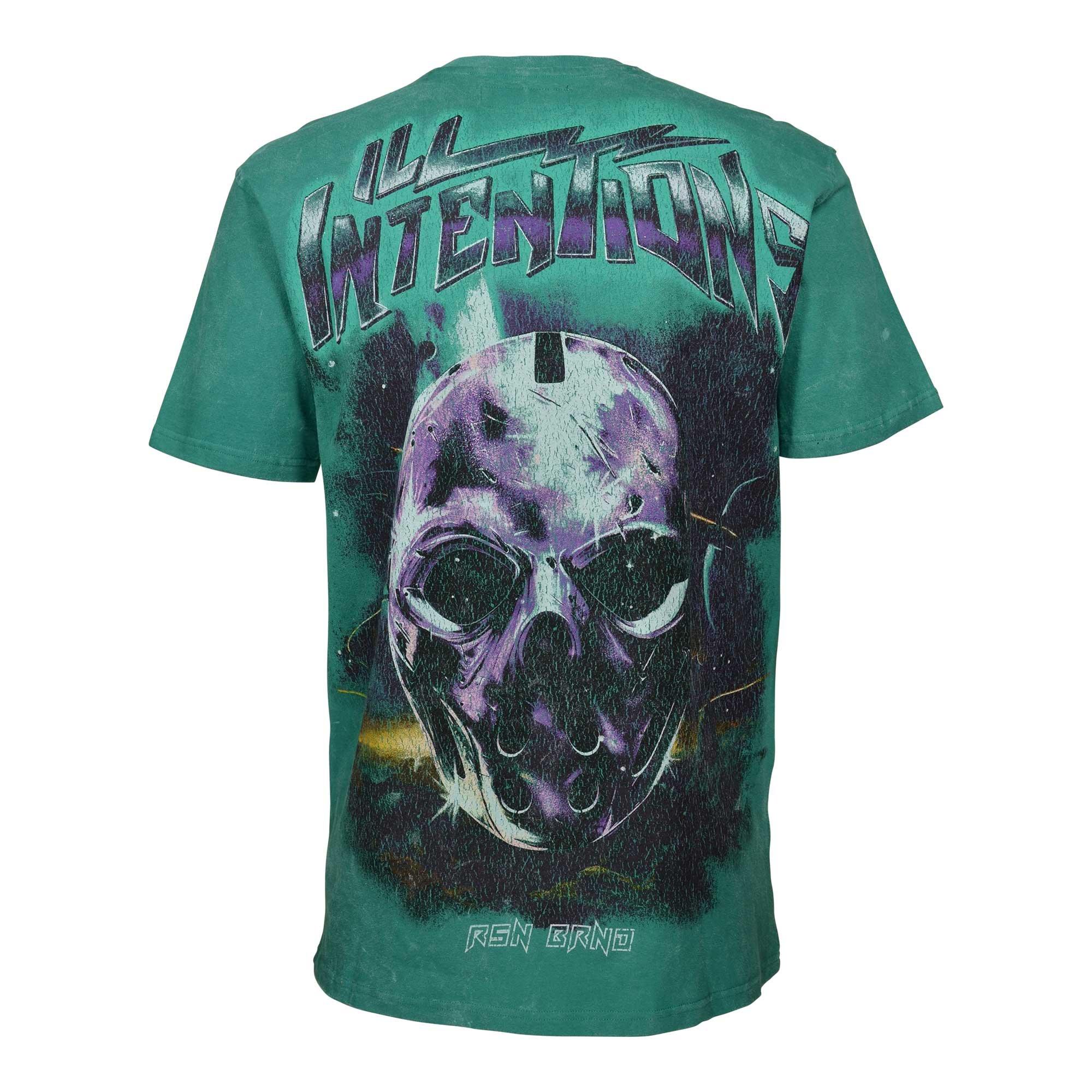 Reason Men's Ill Intentions Wash Tee - Teal - TEAL Thumbnail View 2