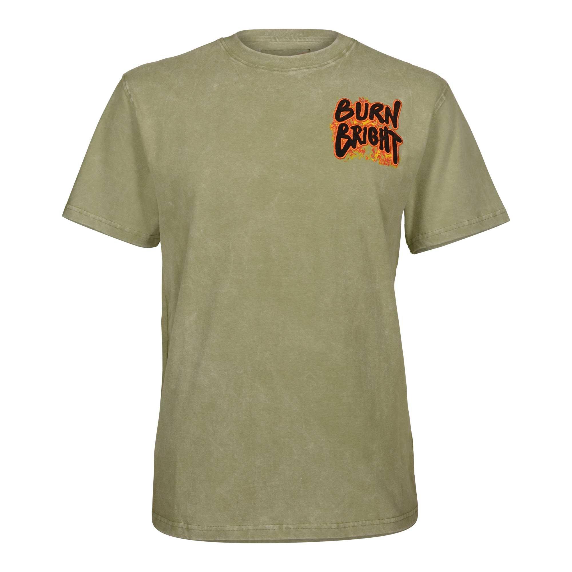 Reason Men's Fly High Wash Tee - Olive - OLIVE Thumbnail View 1