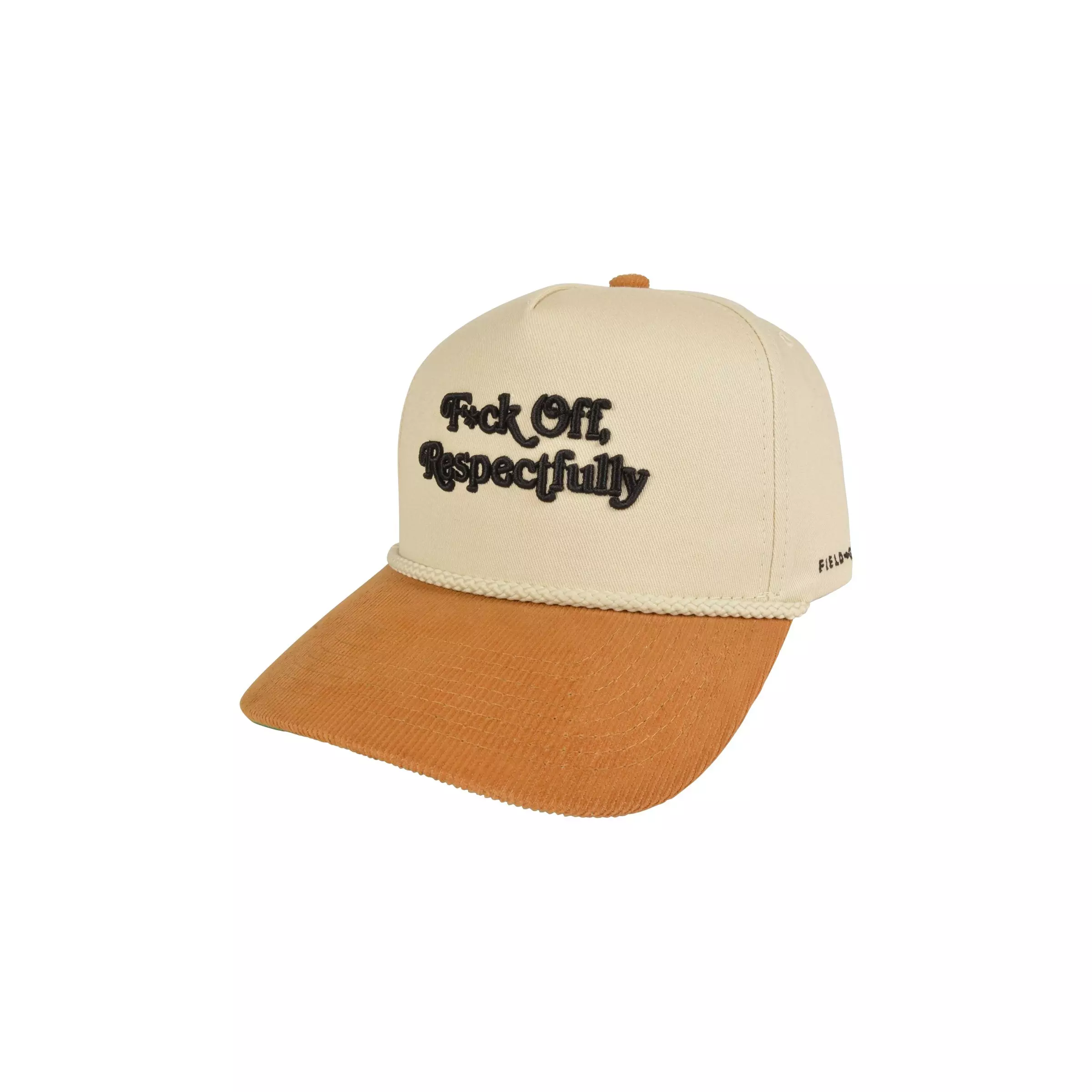 Field Grade F Off Respectfully Trucker-Sand/Wheat - SAND