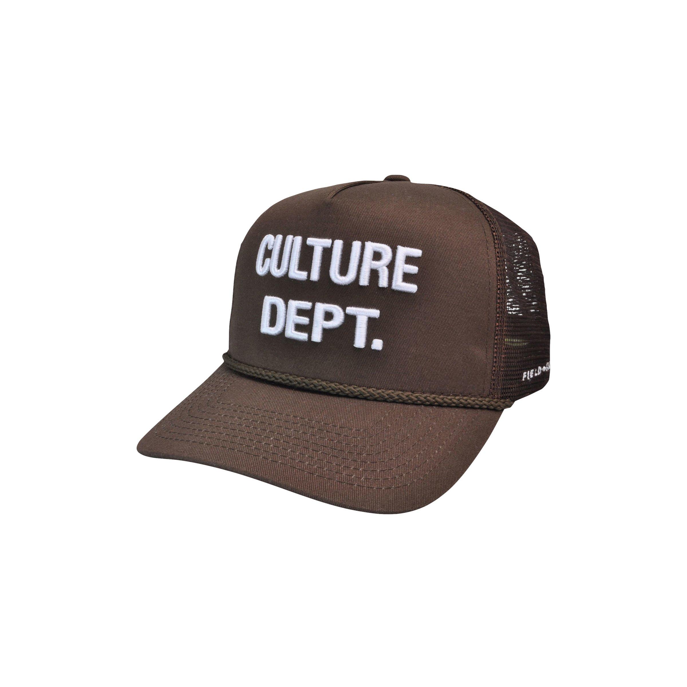 Field Grade Culture Dept. Trucker-Mocha - BROWN