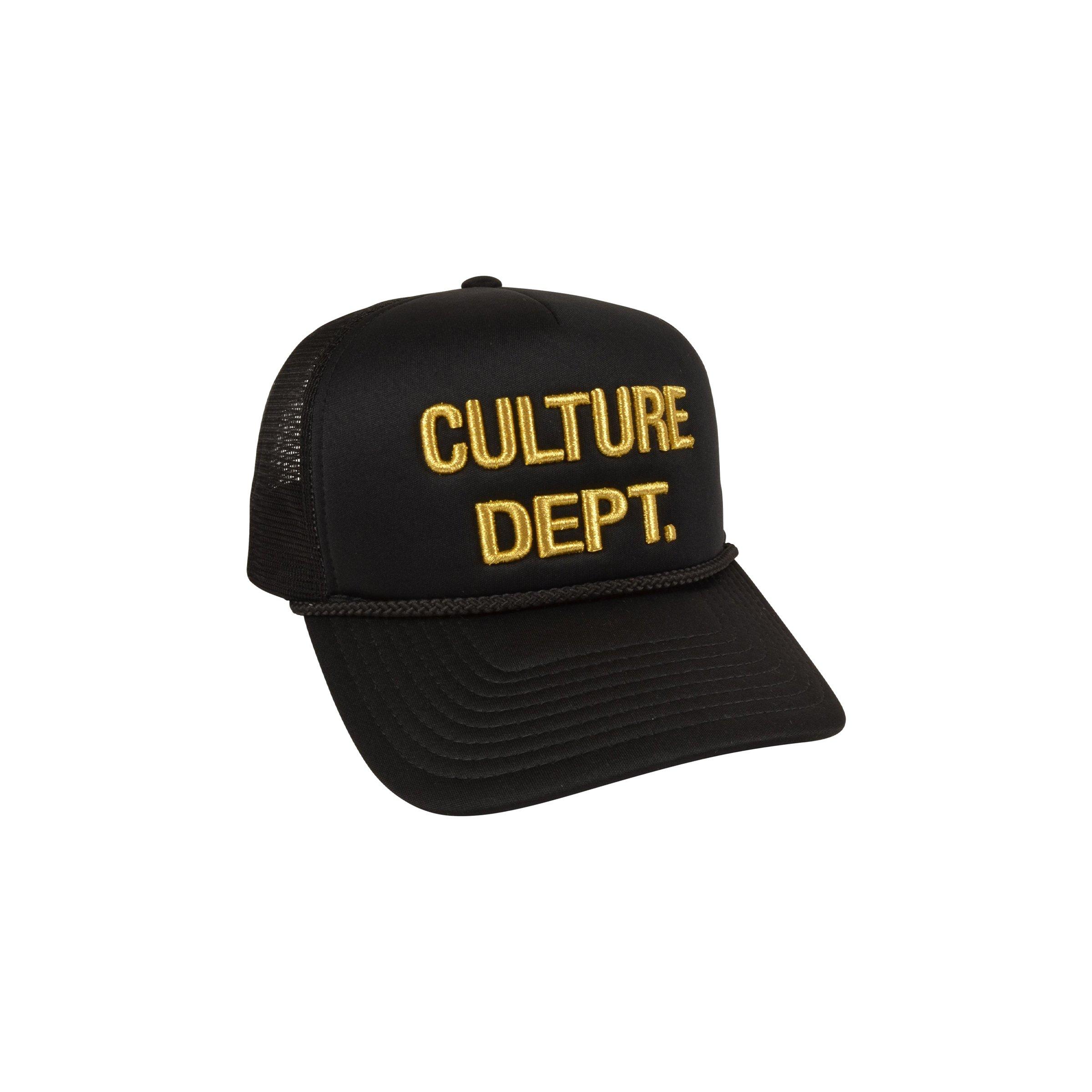 Field Grade Culture Dept. Trucker-Black/Gold - BLACK Thumbnail View 2