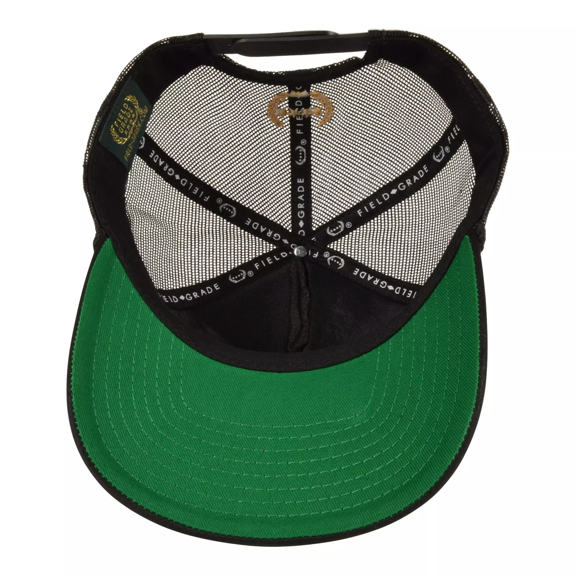 Field Grade Culture Dept. Trucker-Black/Gold - BLACK
