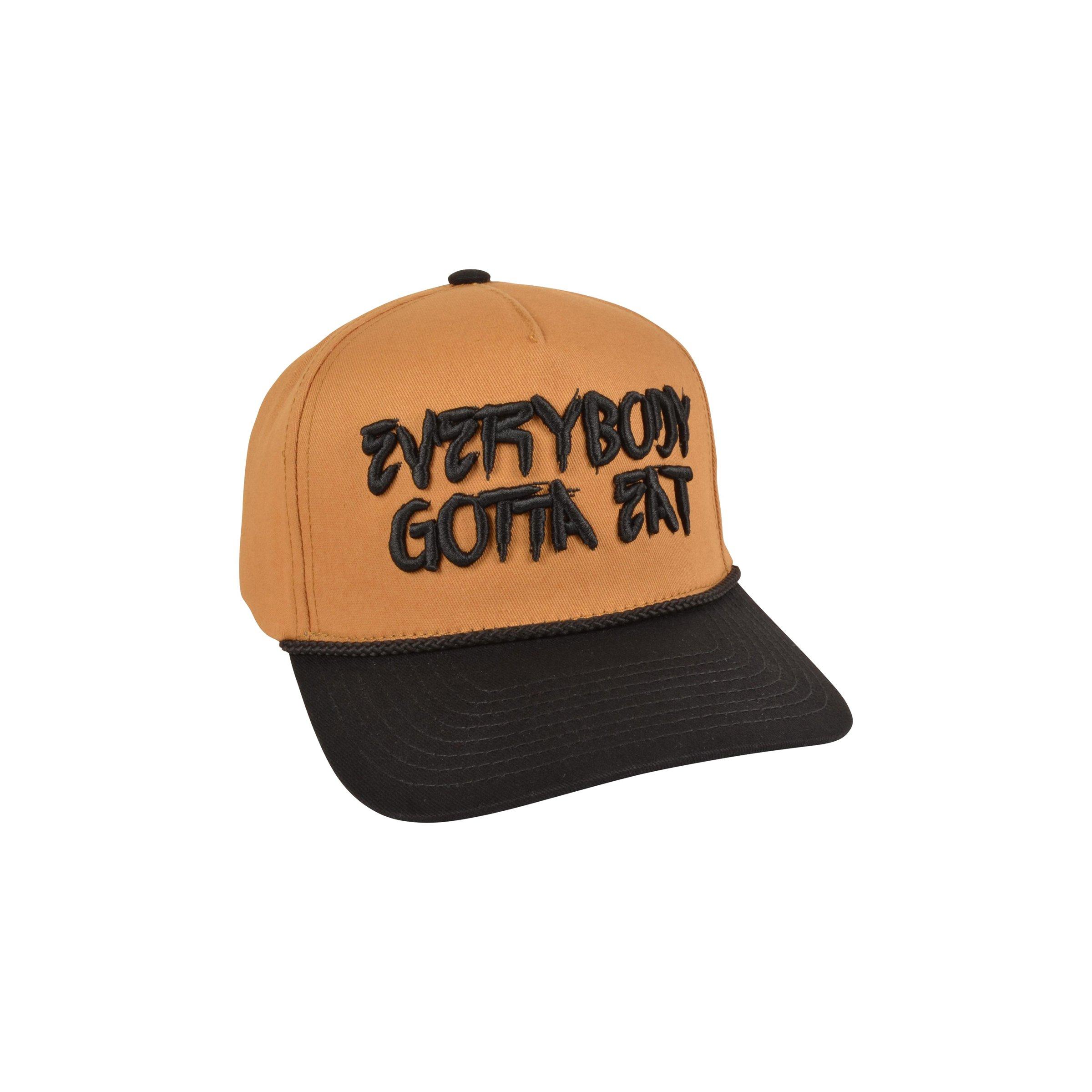 Men's Field Grade Everybody Gotta Eat Trucker-Tan/Black