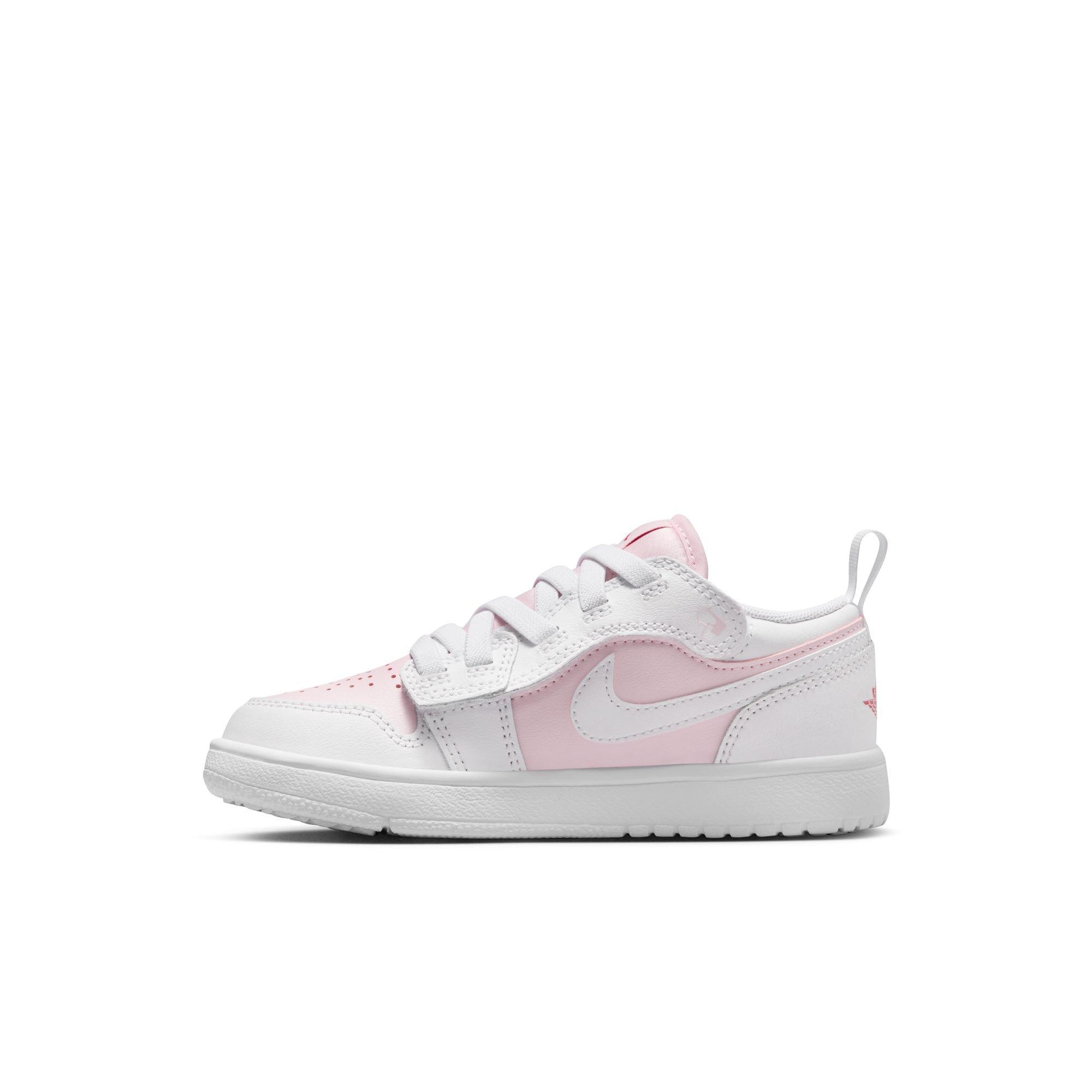 Jordan 1 Low Alt Preschool Girls' "Pink Foam/White/Fire Red" Shoe
