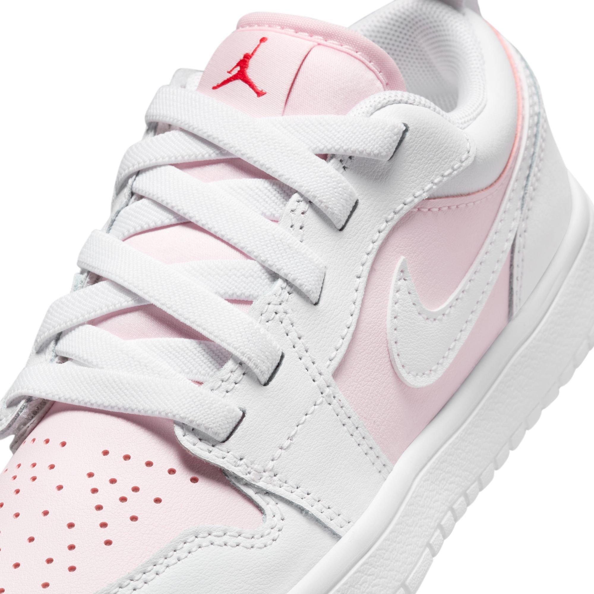 Jordan 1 Low Alt Preschool Girls' "Pink Foam/White/Fire Red" Shoe