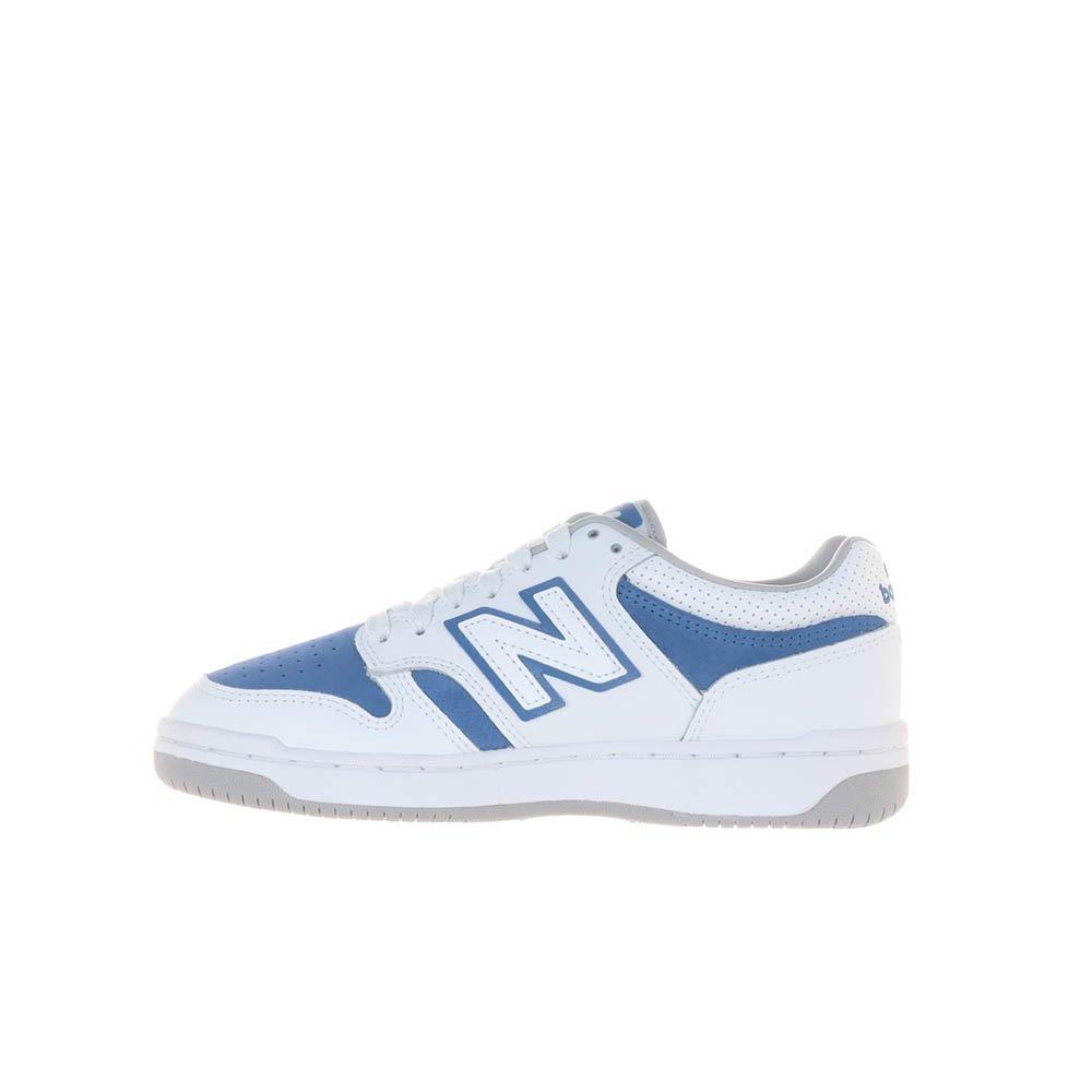 New Balance 480 Grade School Boys' "White/Sea Stone" Shoe