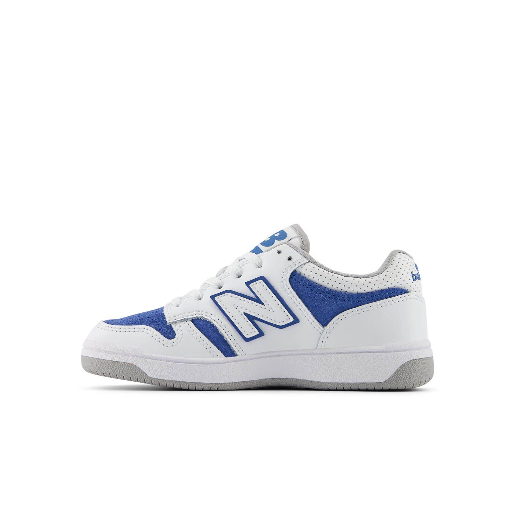 New Balance 480 Preschool Boys' White/Sea Stone Shoe