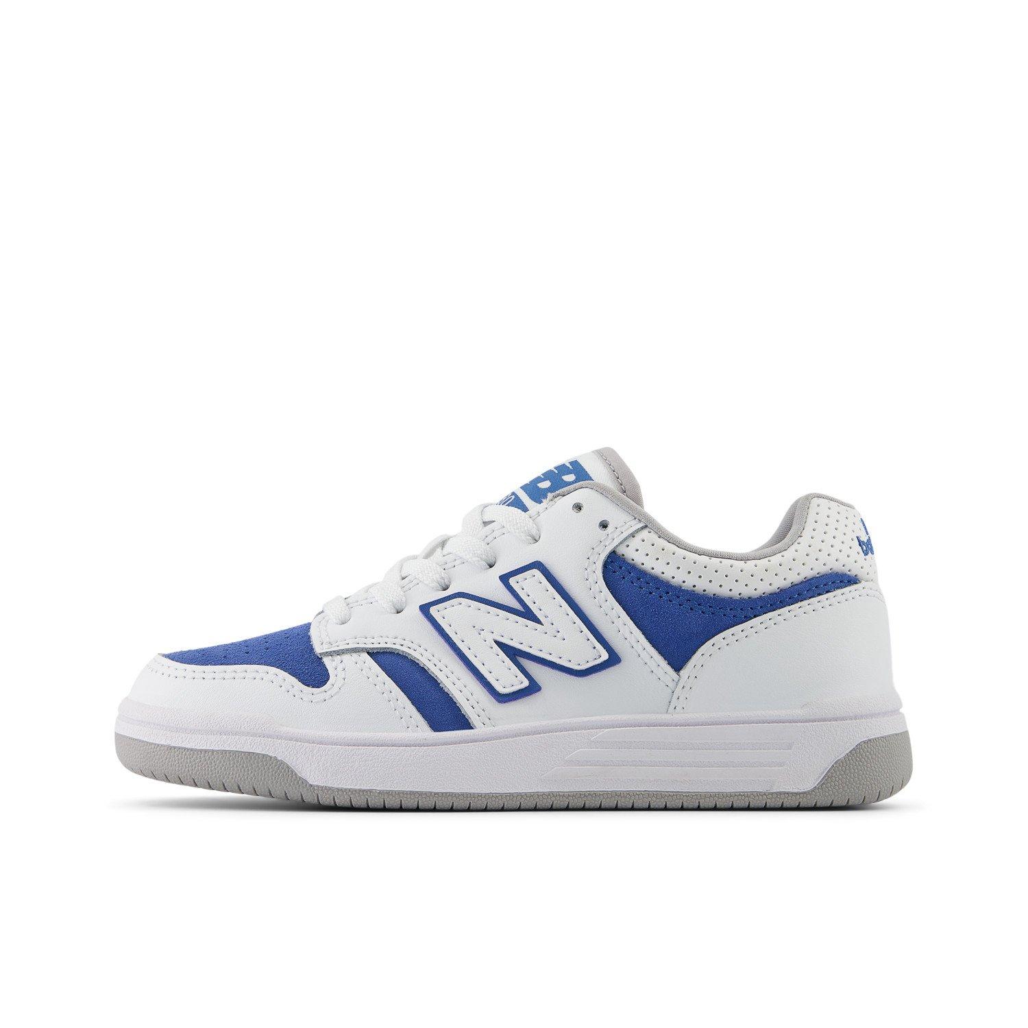 New Balance 480 Preschool Boys' White/Sea Stone Shoe