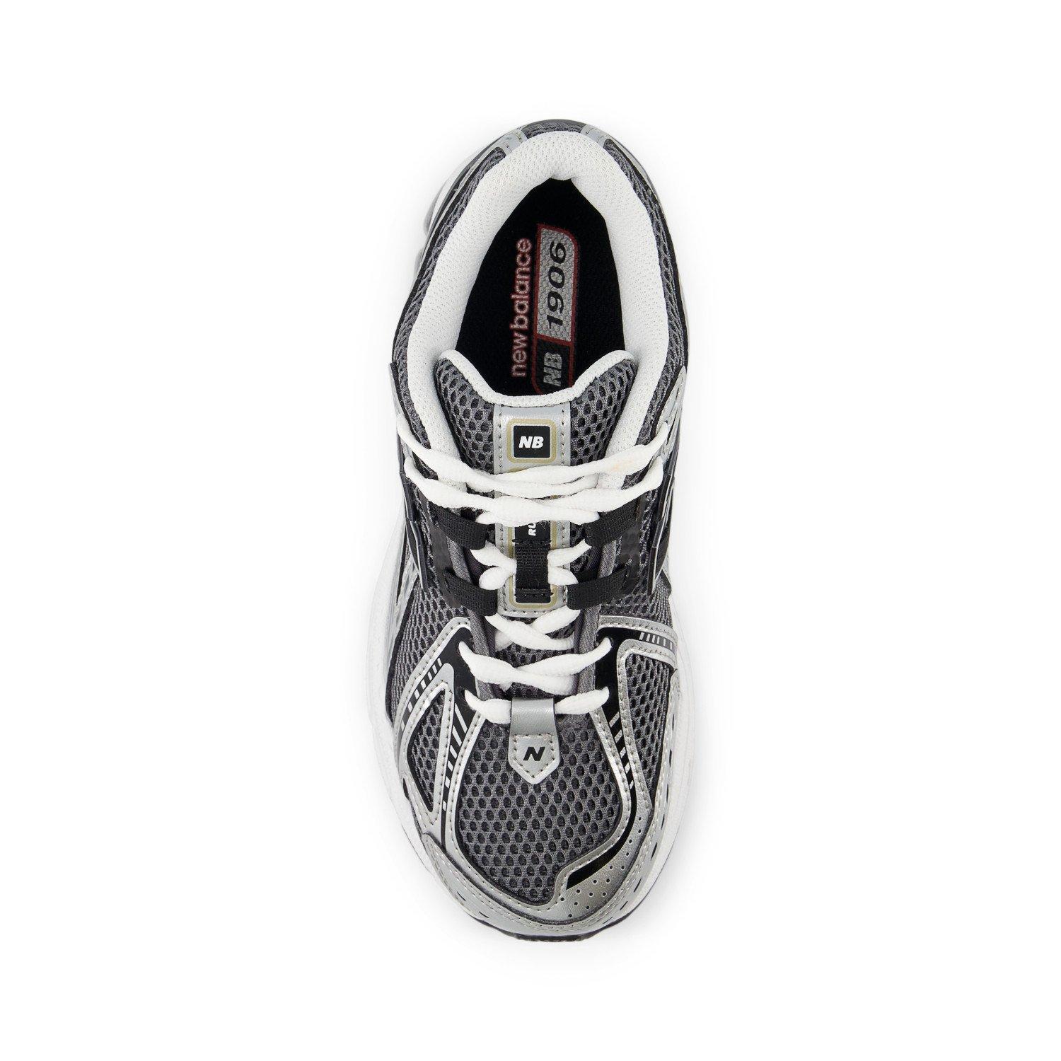 New Balance 1906 Grade School Boys' "Silver Metallic/Black" Shoe