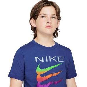 Nike Big Boys' Sportswear Brand Mark Tee