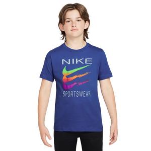 Nike Big Boys' Sportswear Brand Mark Tee