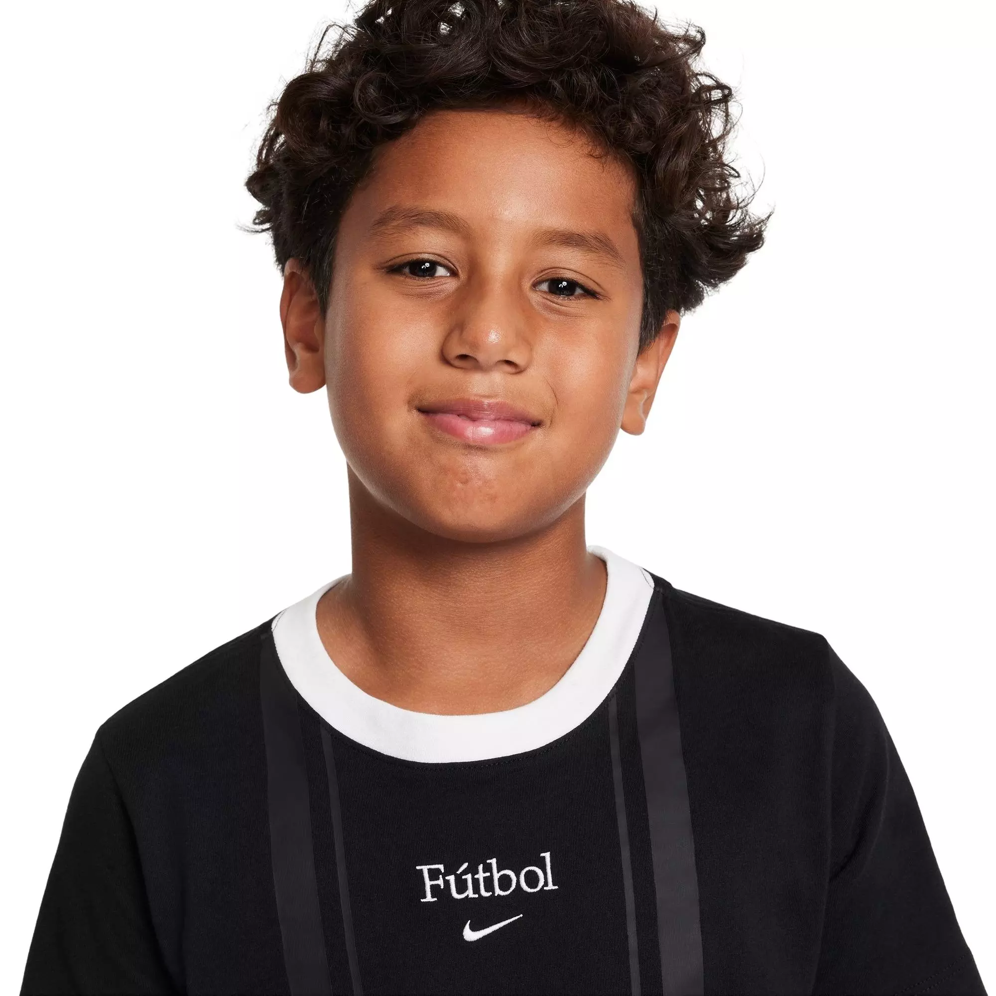 Nike Big Boys' Sportswear Tee - BLACK