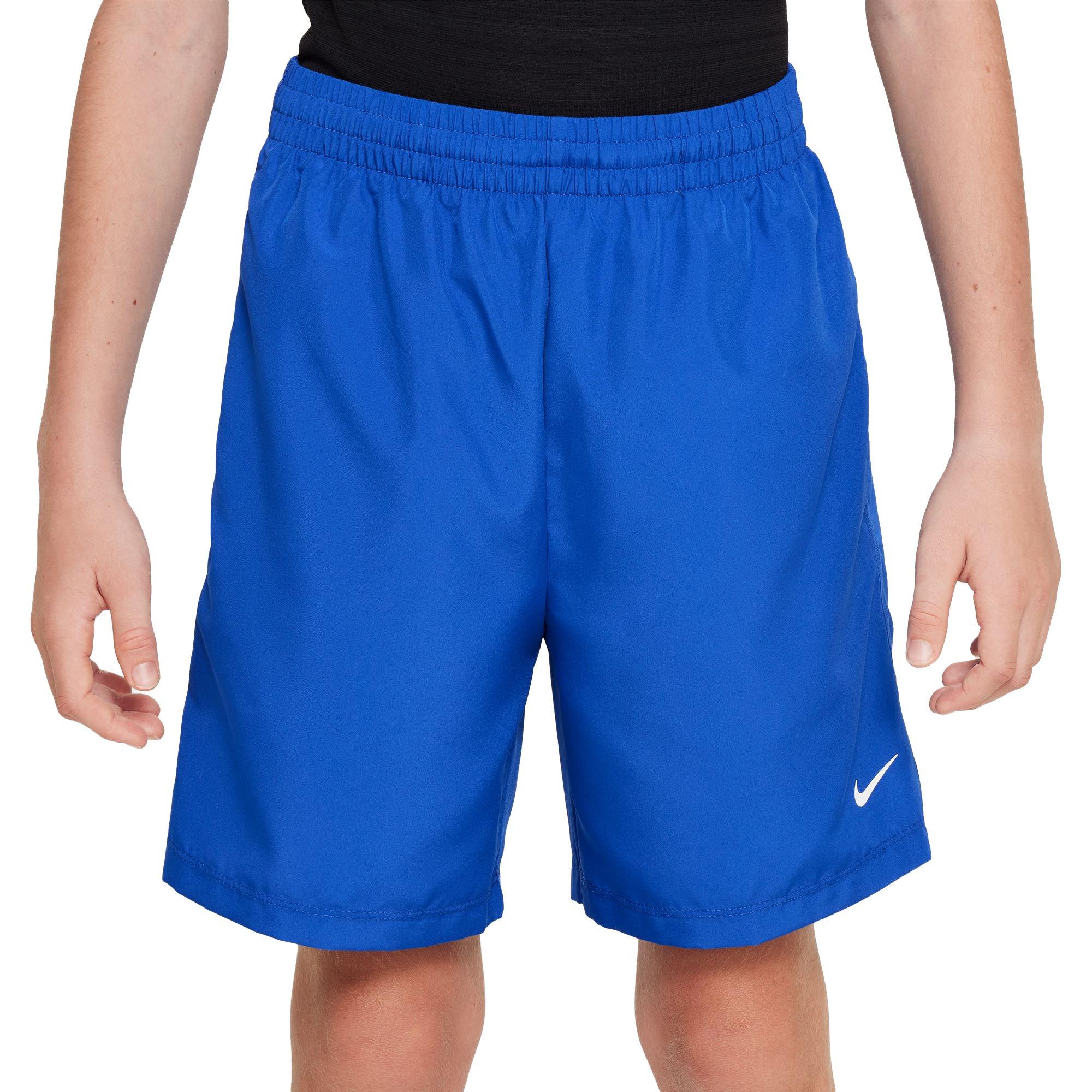 Nike Big Boys' Multi Dri-FIT Training Shorts - Royal Blue - ROYAL Thumbnail View 3