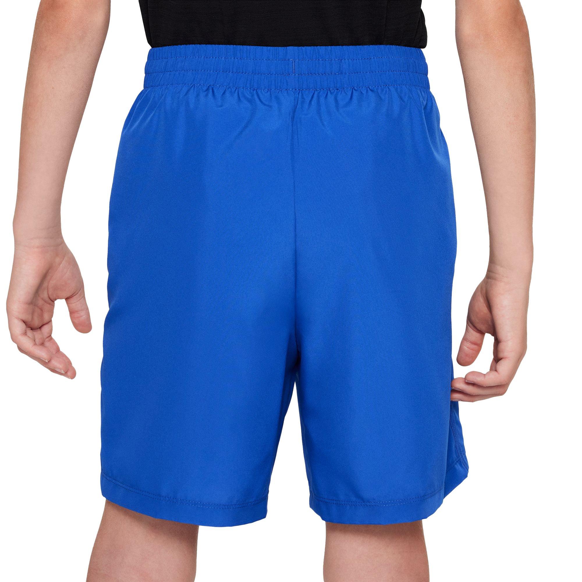 Nike Big Boys' Multi Dri-FIT Training Shorts - Royal Blue - ROYAL Thumbnail View 4