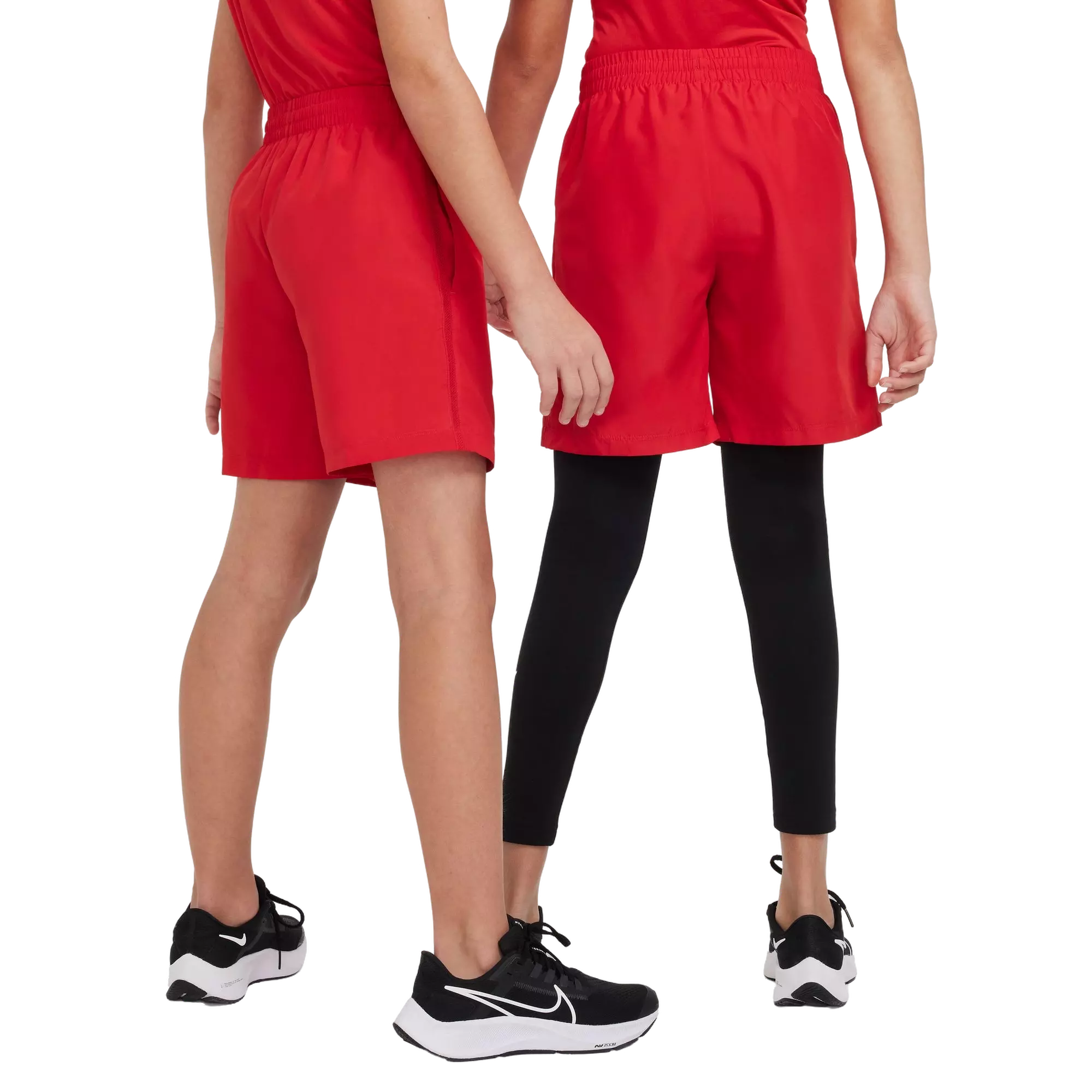 Nike Big Boys' Multi Dri-FIT Training Shorts - Red - RED