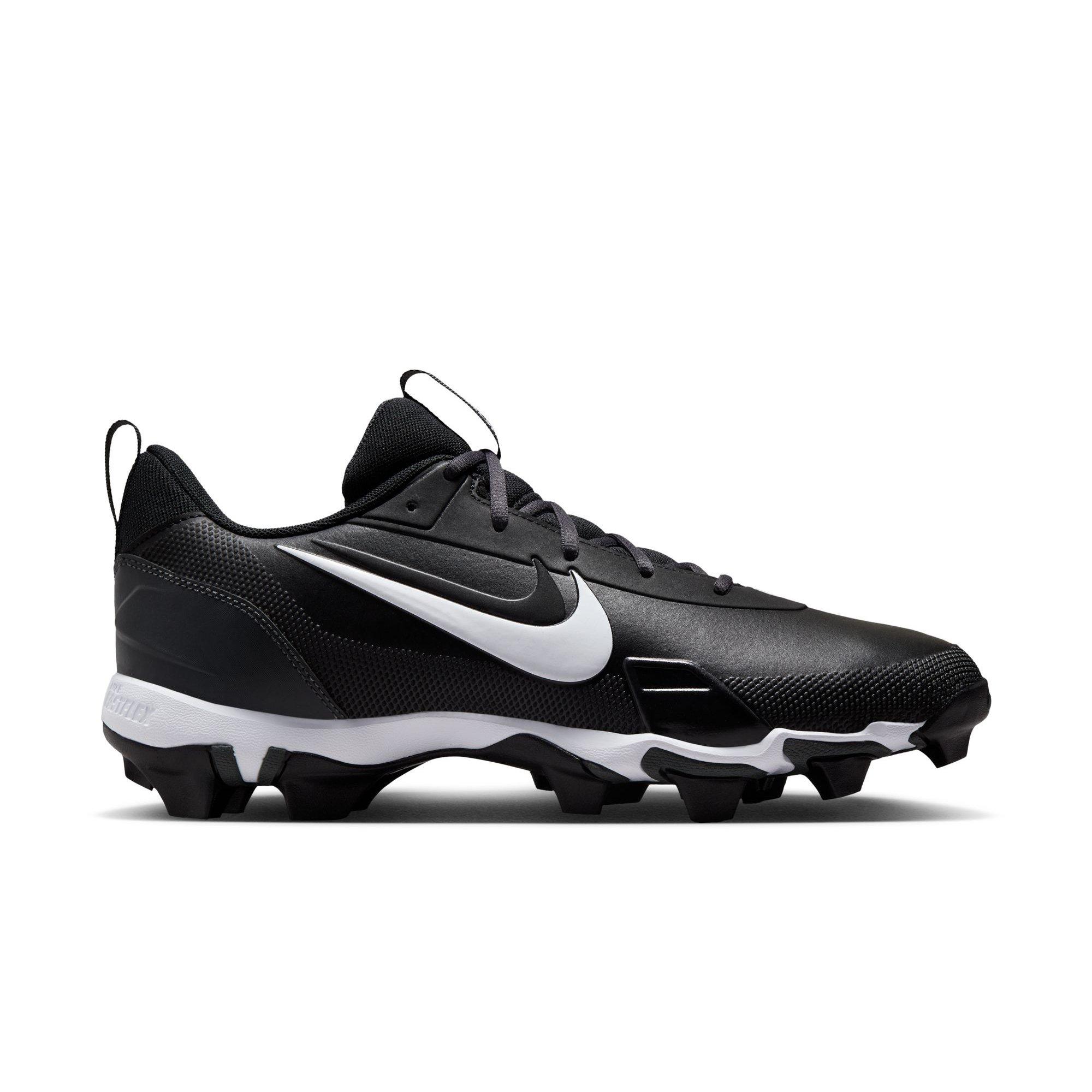 Nike Force Trout 9 Baseball Cleat Black/Metallic | Hibbett