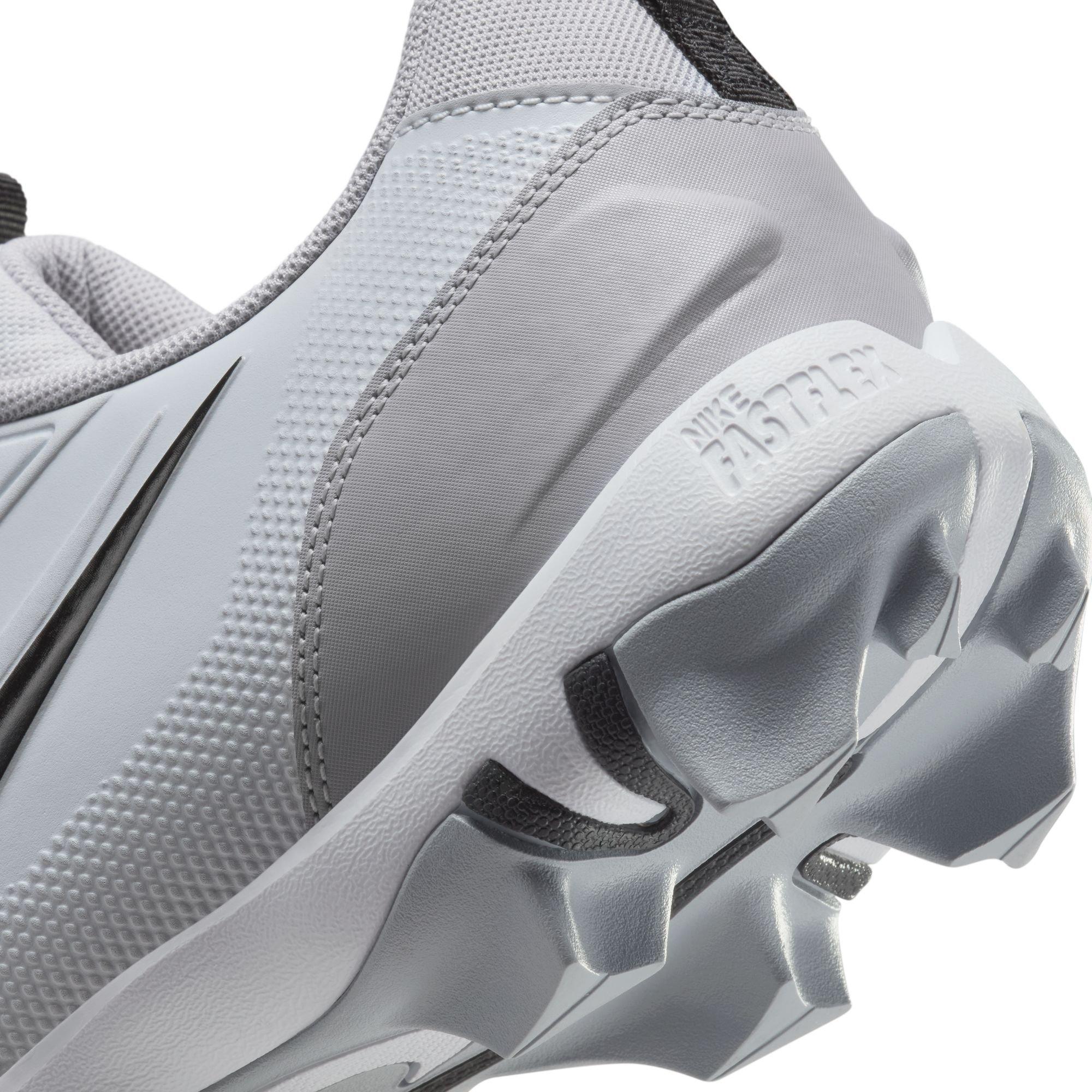 Nike Force Trout 9 Keystone "Pure Platinum/White/Wolf Grey/Black" Men's Baseball Cleat - GREY/BLACK Thumbnail View 12