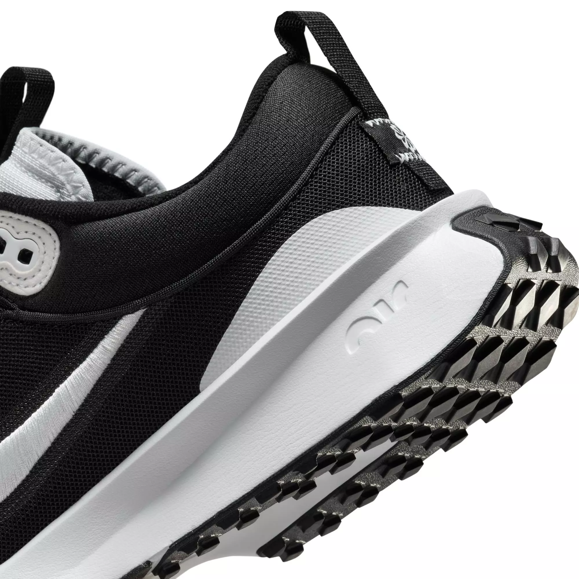 Nike Air Diamond Varsity Turf "Black/White" Men's Baseball Shoe - BLACK/WHITE