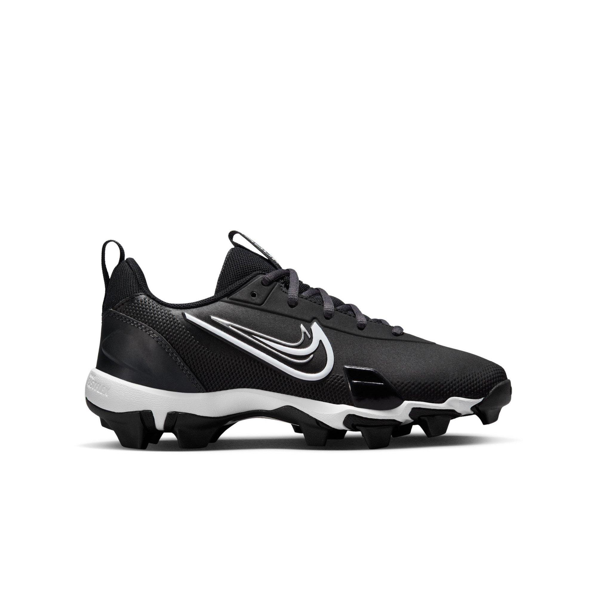 Nike Force Trout 9 Keystone "Black/White/Anthracite/Silver" Grade School Boys' Baseball Cleat