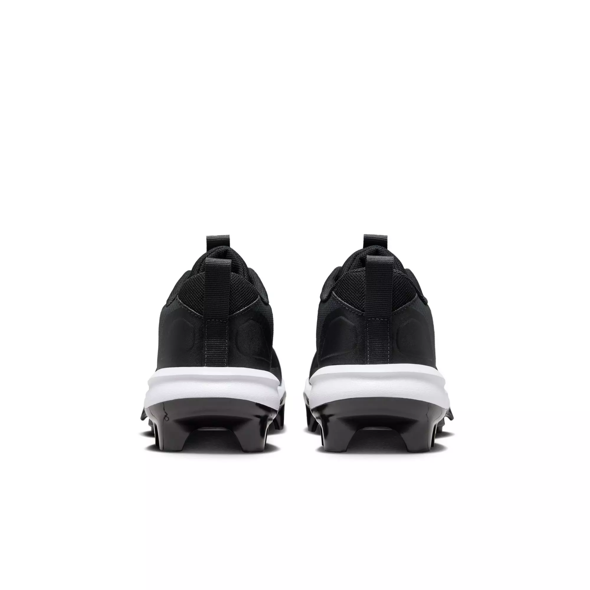 Nike Force Trout 9 Pro MCS "Black/White/Anthracite/Silver" Grade School Boys' Baseball Cleat - BLACK/WHITE