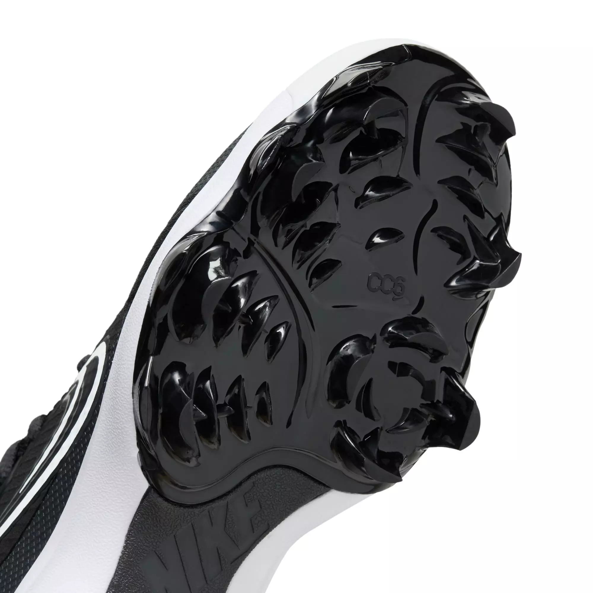 Nike Force Trout 9 Pro MCS "Black/White/Anthracite/Silver" Grade School Boys' Baseball Cleat - BLACK/WHITE