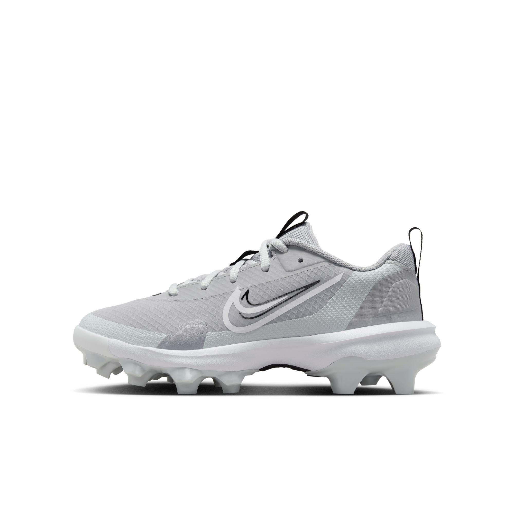 Nike Force Trout 9 Pro MCS  Grade School Boys' "Wolf Grey/White/Pure Platinum/Black" Baseball Cleat
