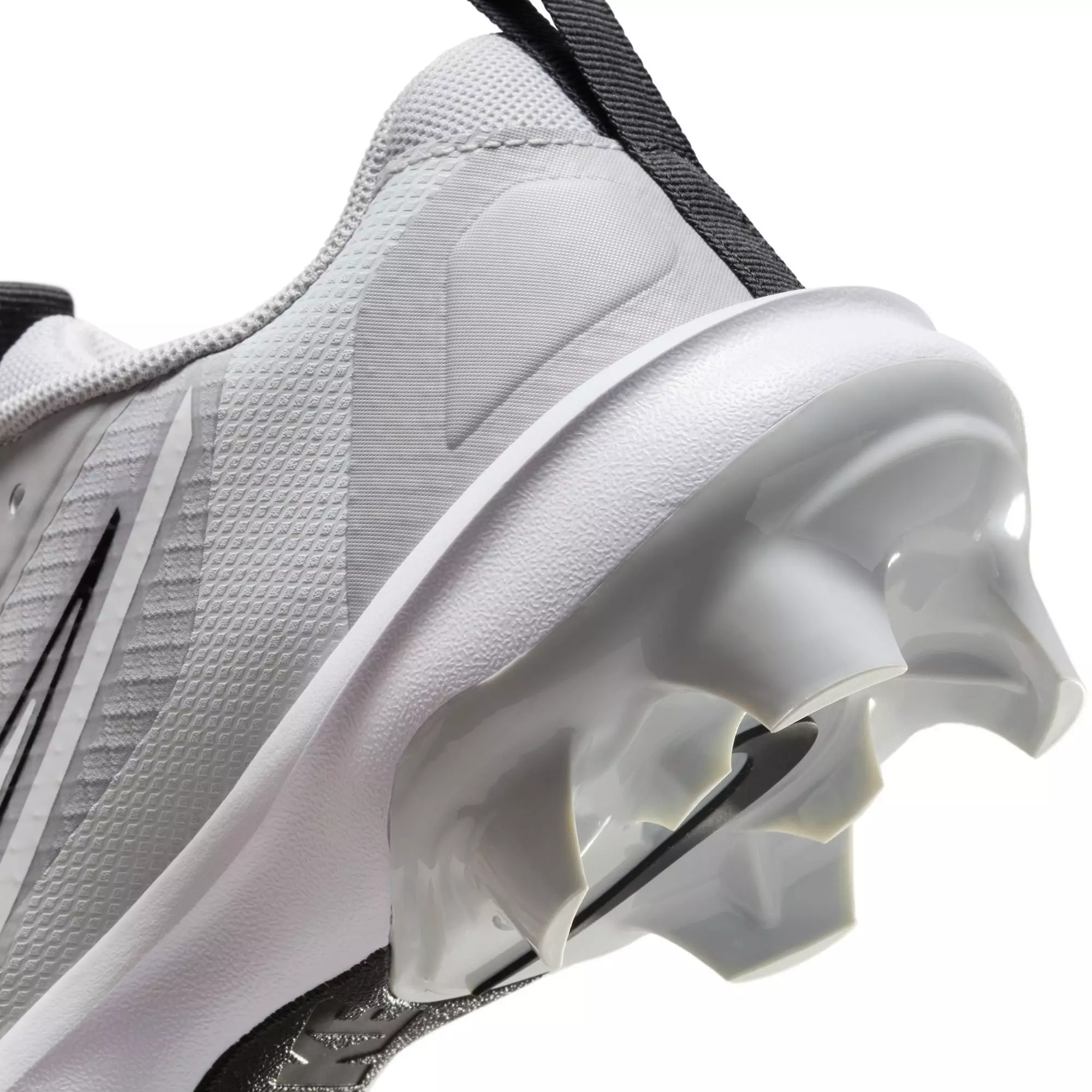 Nike Force Trout 9 Pro MCS "Wolf Grey/White/Pure Platinum/Black" Grade School Boys' Baseball Cleat - GREY/BLACK