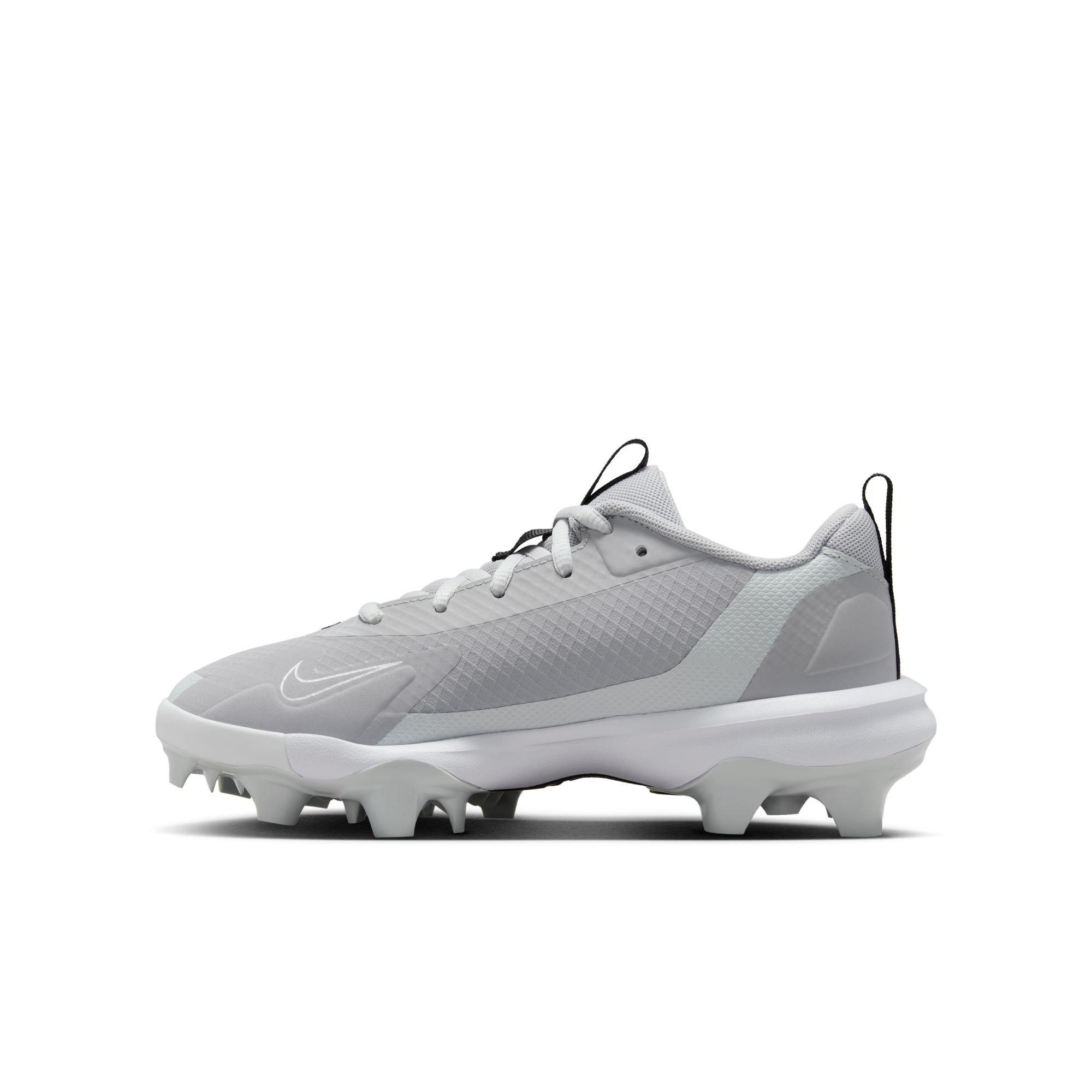 Nike Force Trout 9 Pro MCS  Grade School Boys' "Wolf Grey/White/Pure Platinum/Black" Baseball Cleat