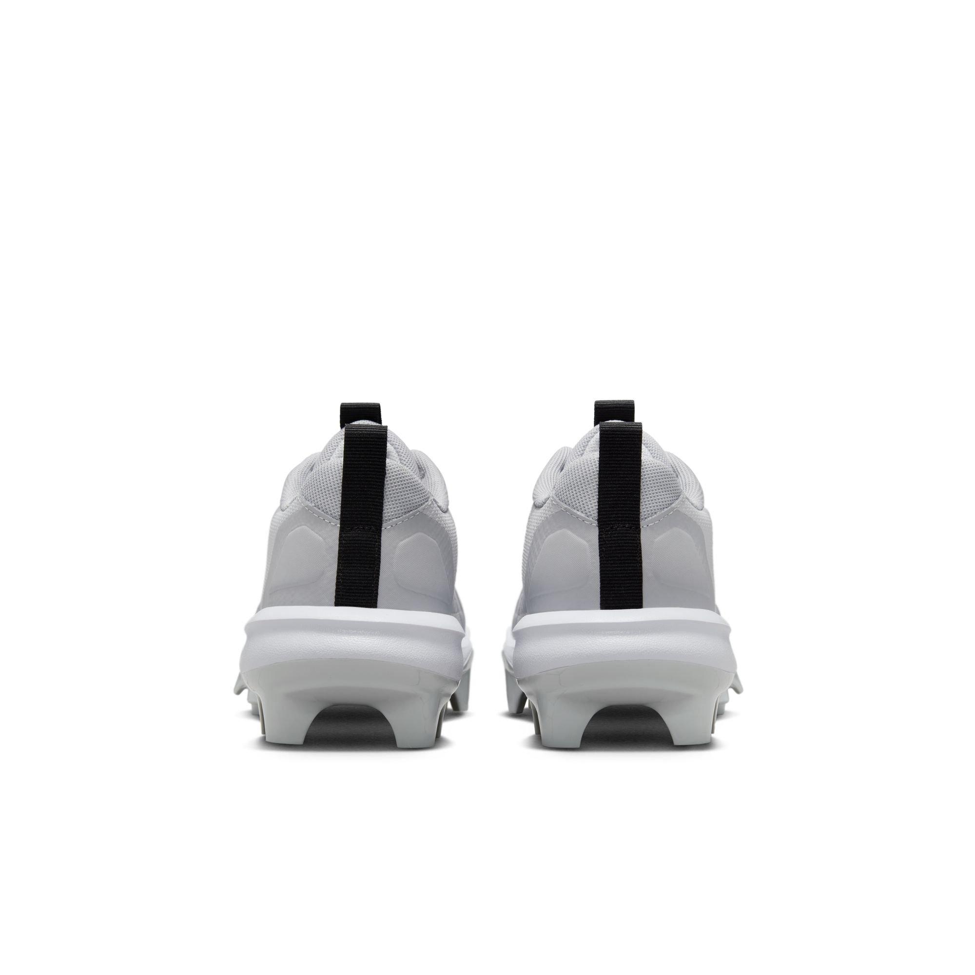 Nike Force Trout 9 Pro MCS  Grade School Boys' "Wolf Grey/White/Pure Platinum/Black" Baseball Cleat