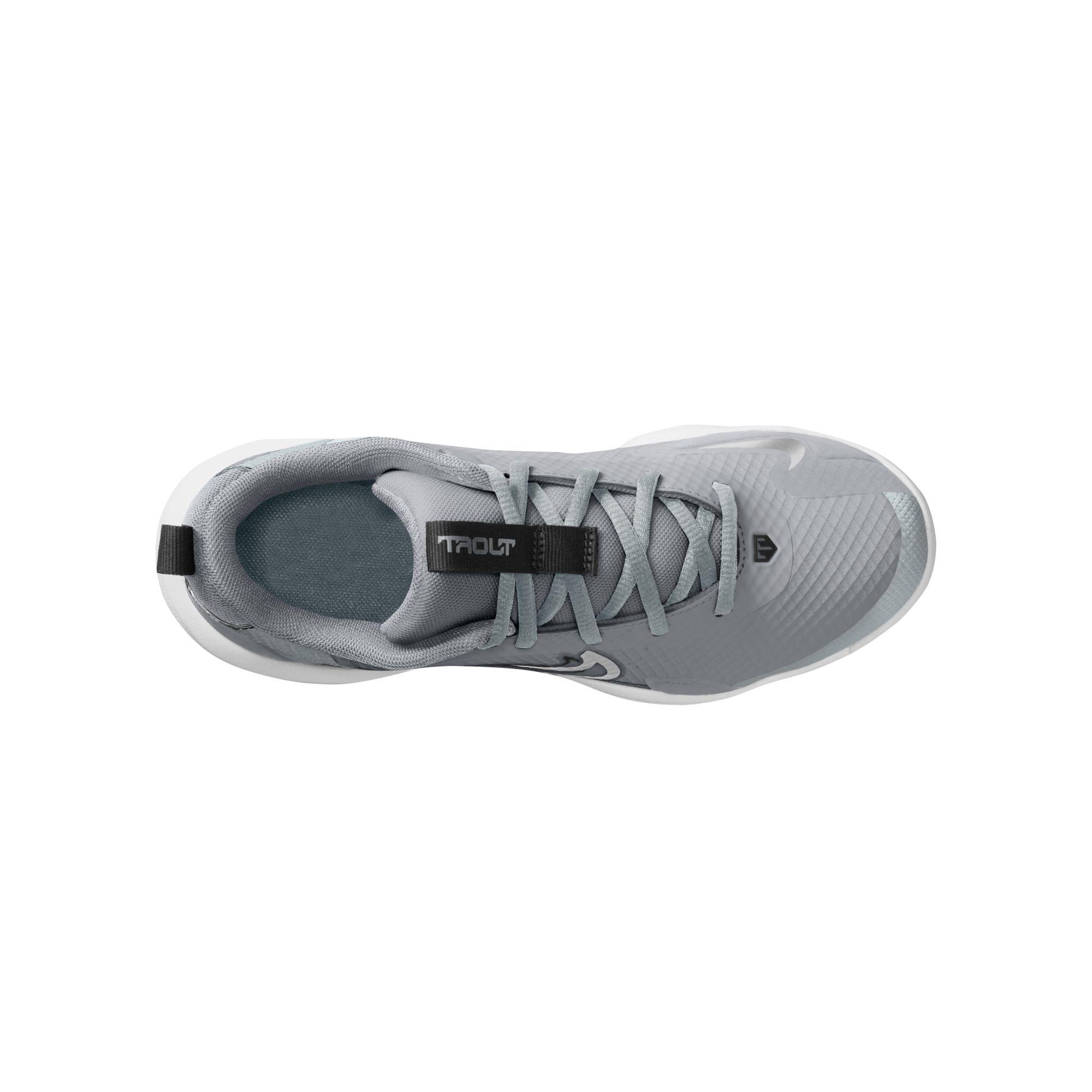 Nike Force Trout 9 Pro MCS  Grade School Boys' "Wolf Grey/White/Pure Platinum/Black" Baseball Cleat