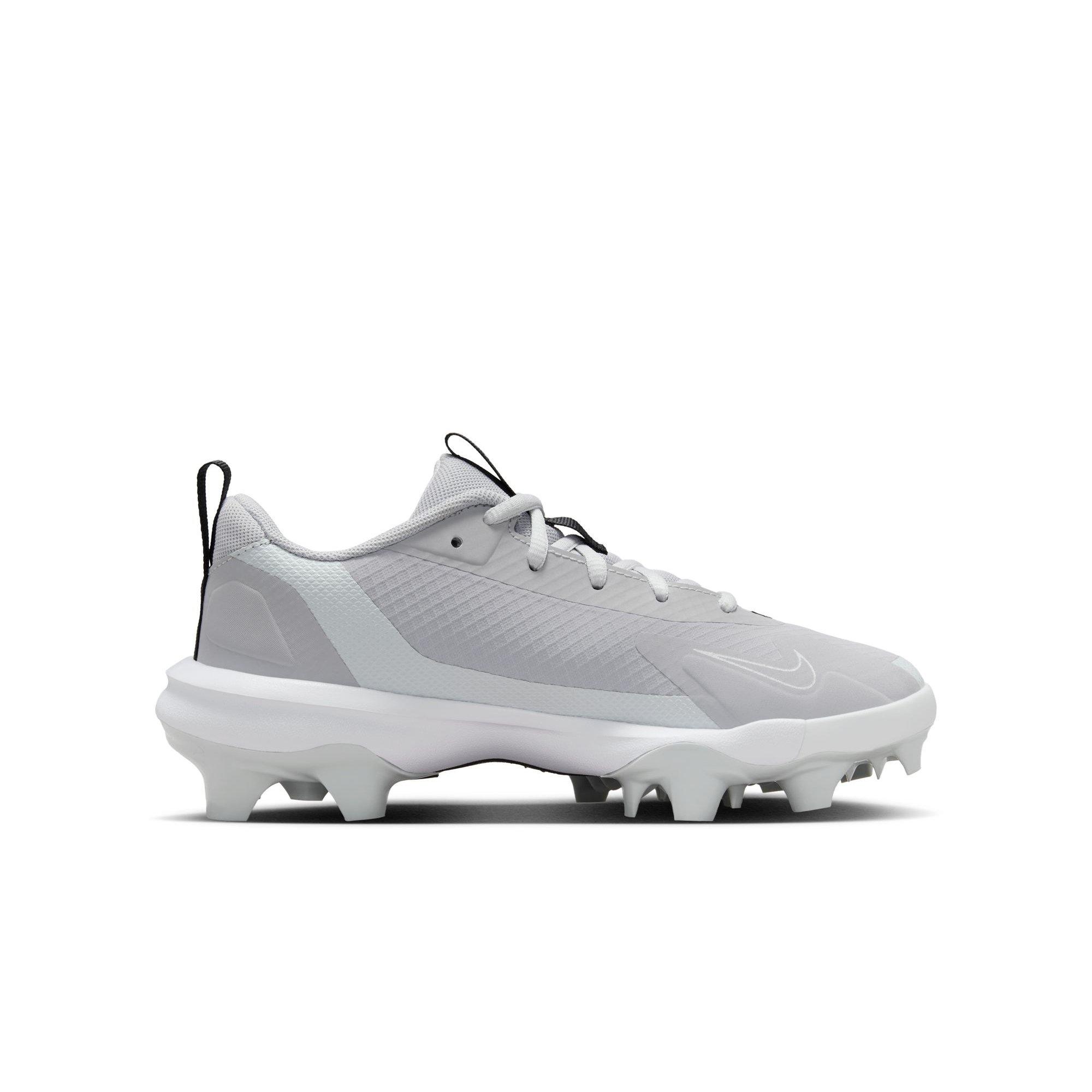 Nike Force Trout 9 Pro MCS  Grade School Boys' "Wolf Grey/White/Pure Platinum/Black" Baseball Cleat